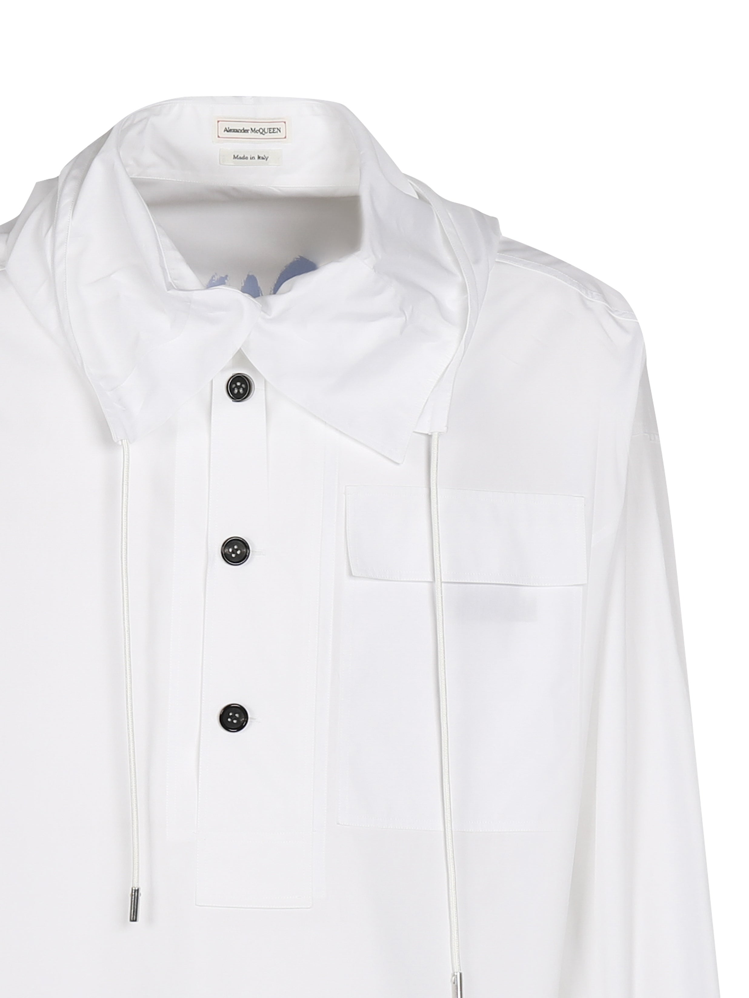 Alexander Mcqueen Sweaters White Cotton
