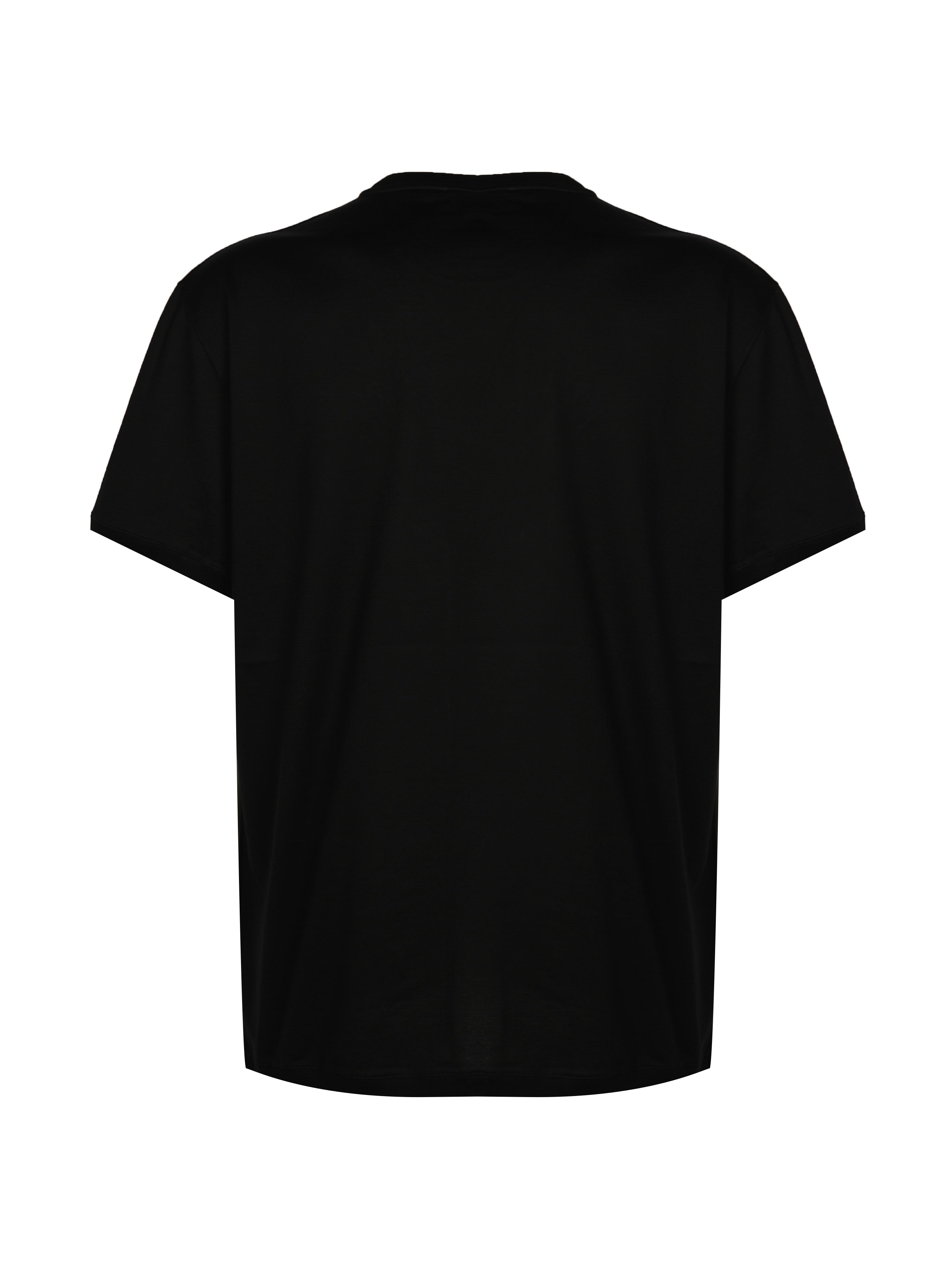 Alexander Mcqueen T-Shirts And Polos Black Cotton