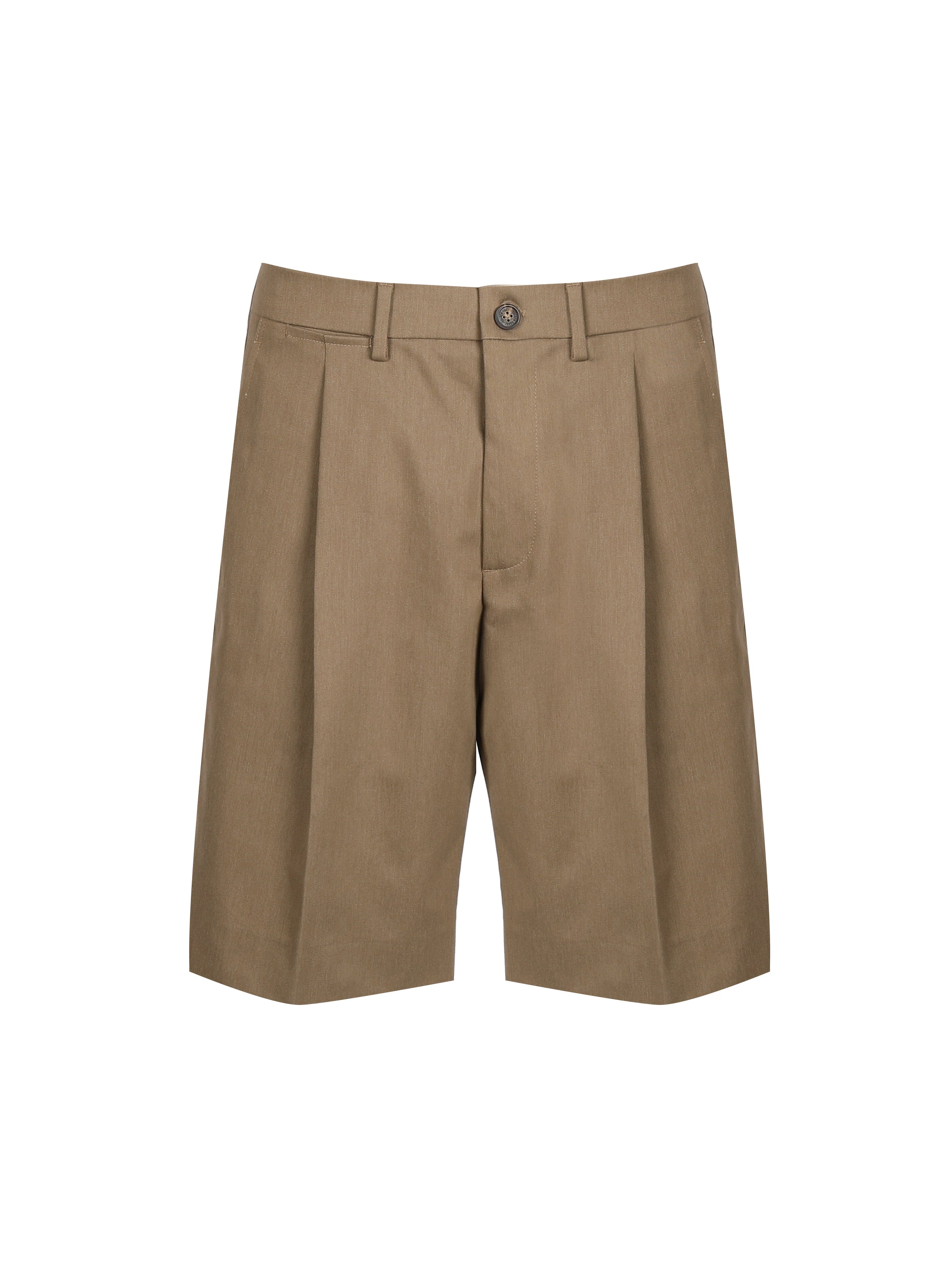 Golden Goose Shorts Khaki Beige Cotton