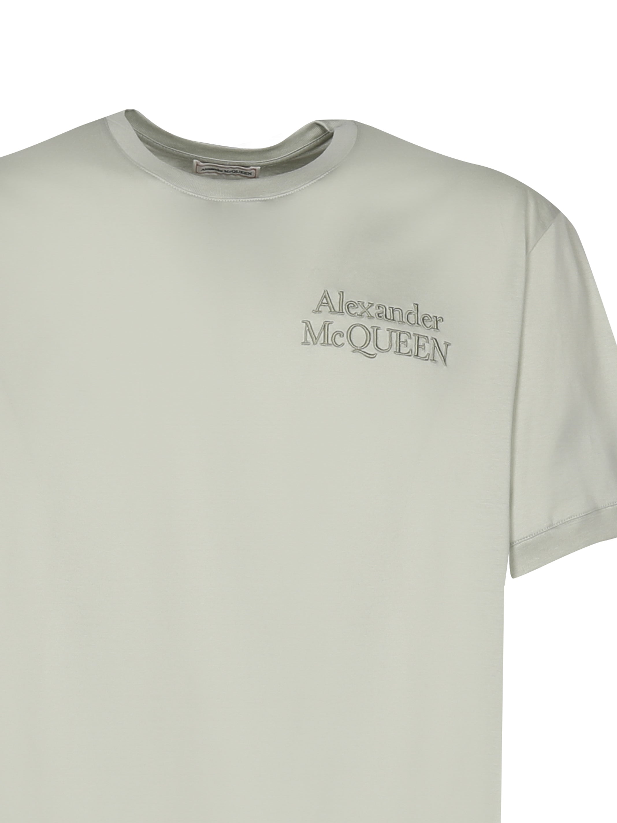 Alexander Mcqueen T-Shirts And Polos Opal Cotton