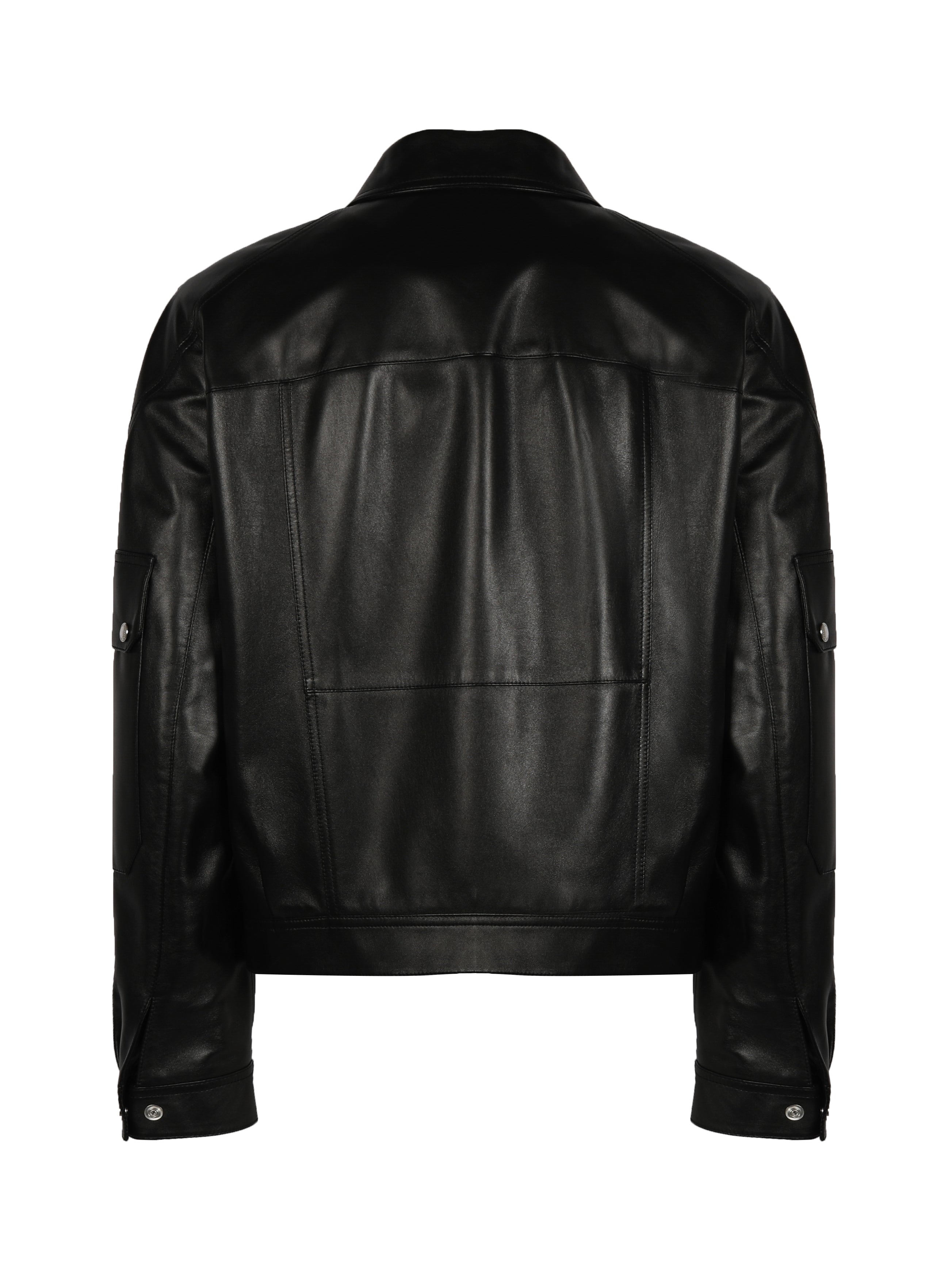 Alexander Mcqueen Jackets Black Calfskin