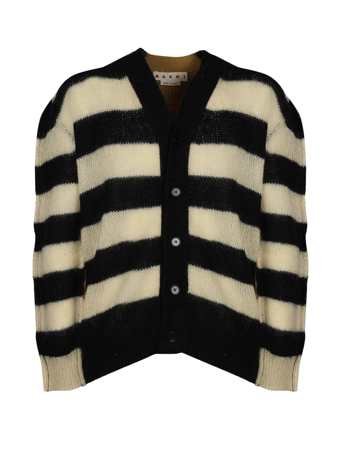 Marni Sweaters Endive/pink Wool