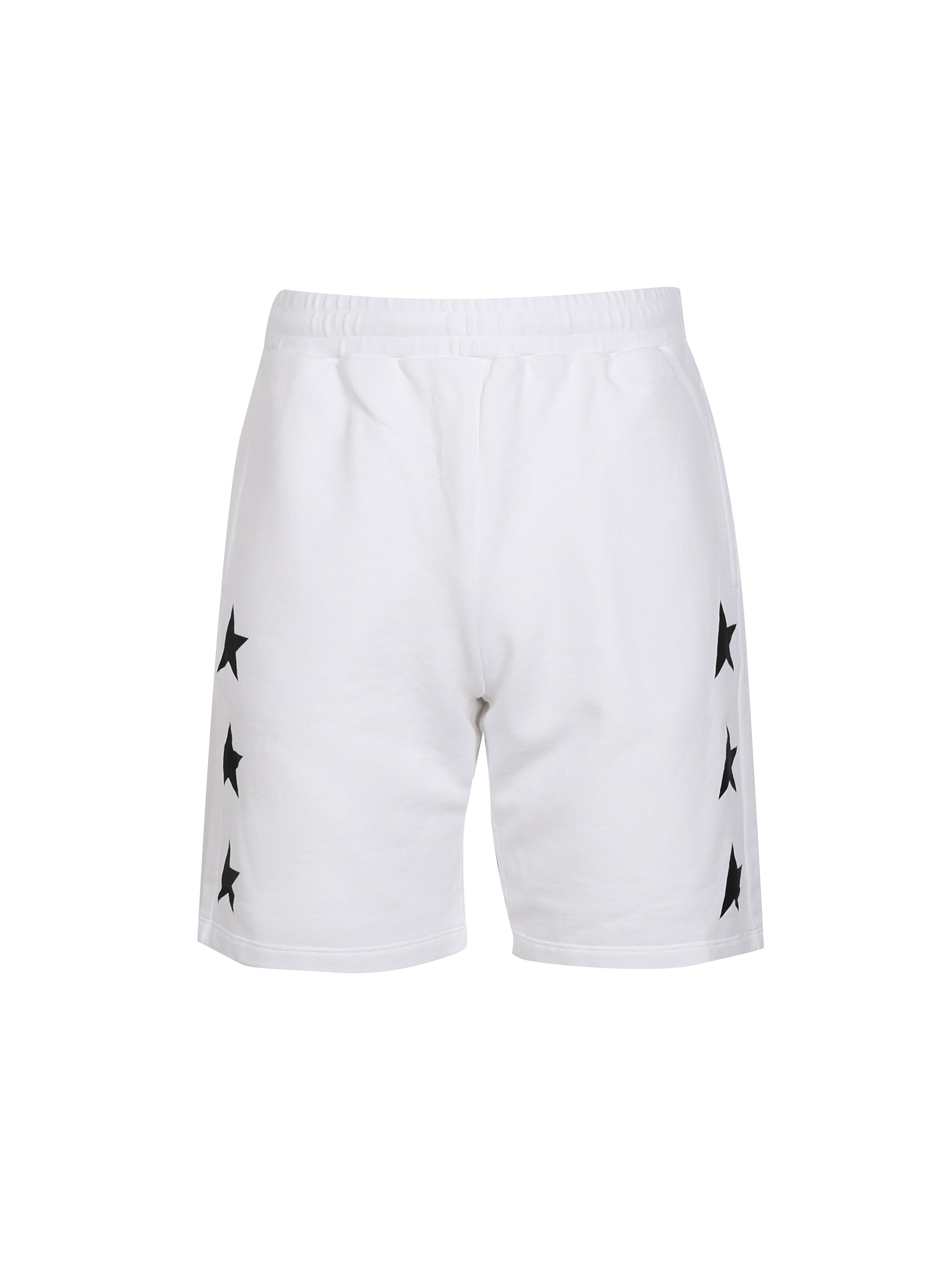 Golden Goose Shorts Vintage White/black Cotton