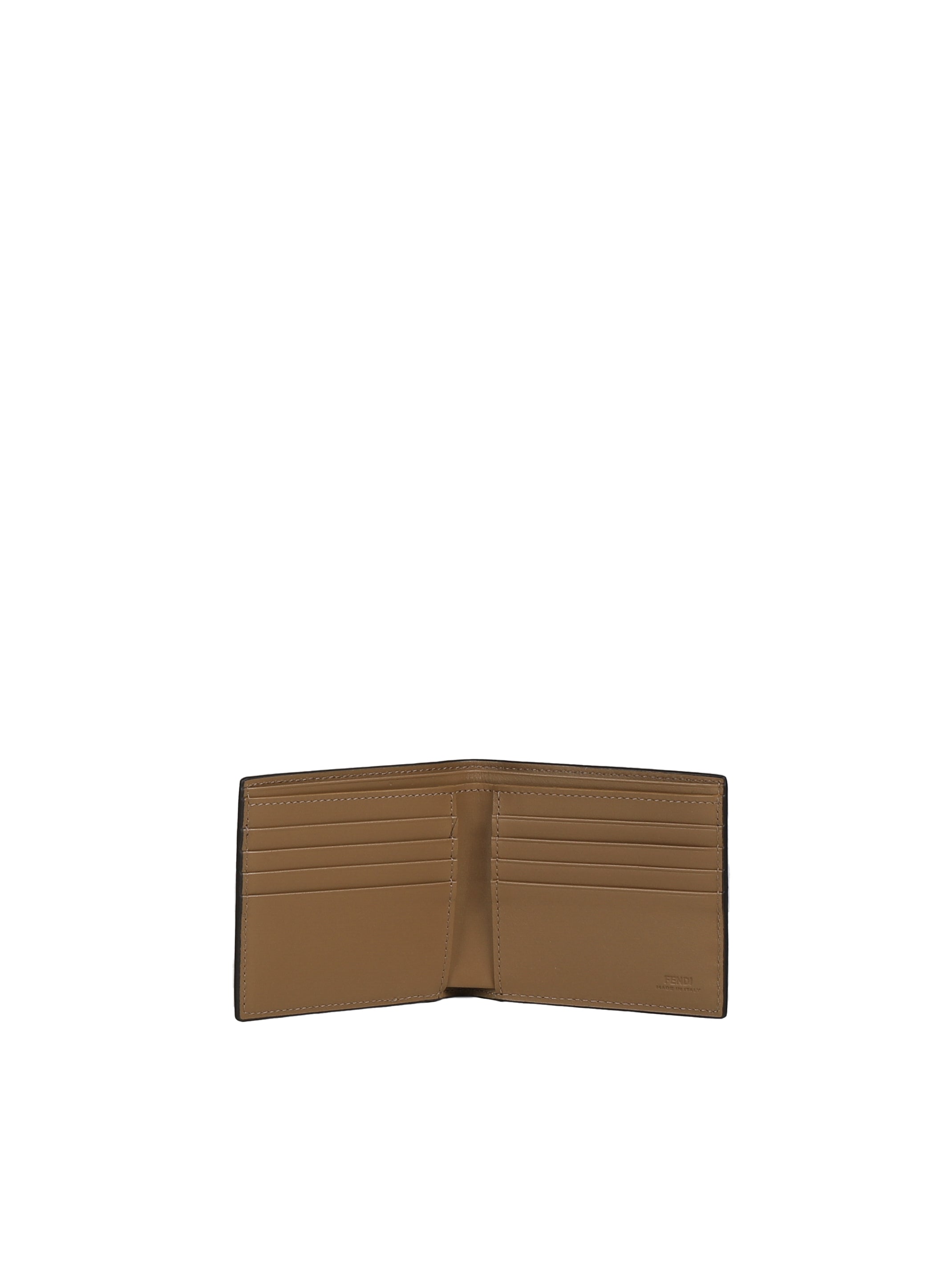 Fendi Wallets Brown Cotton