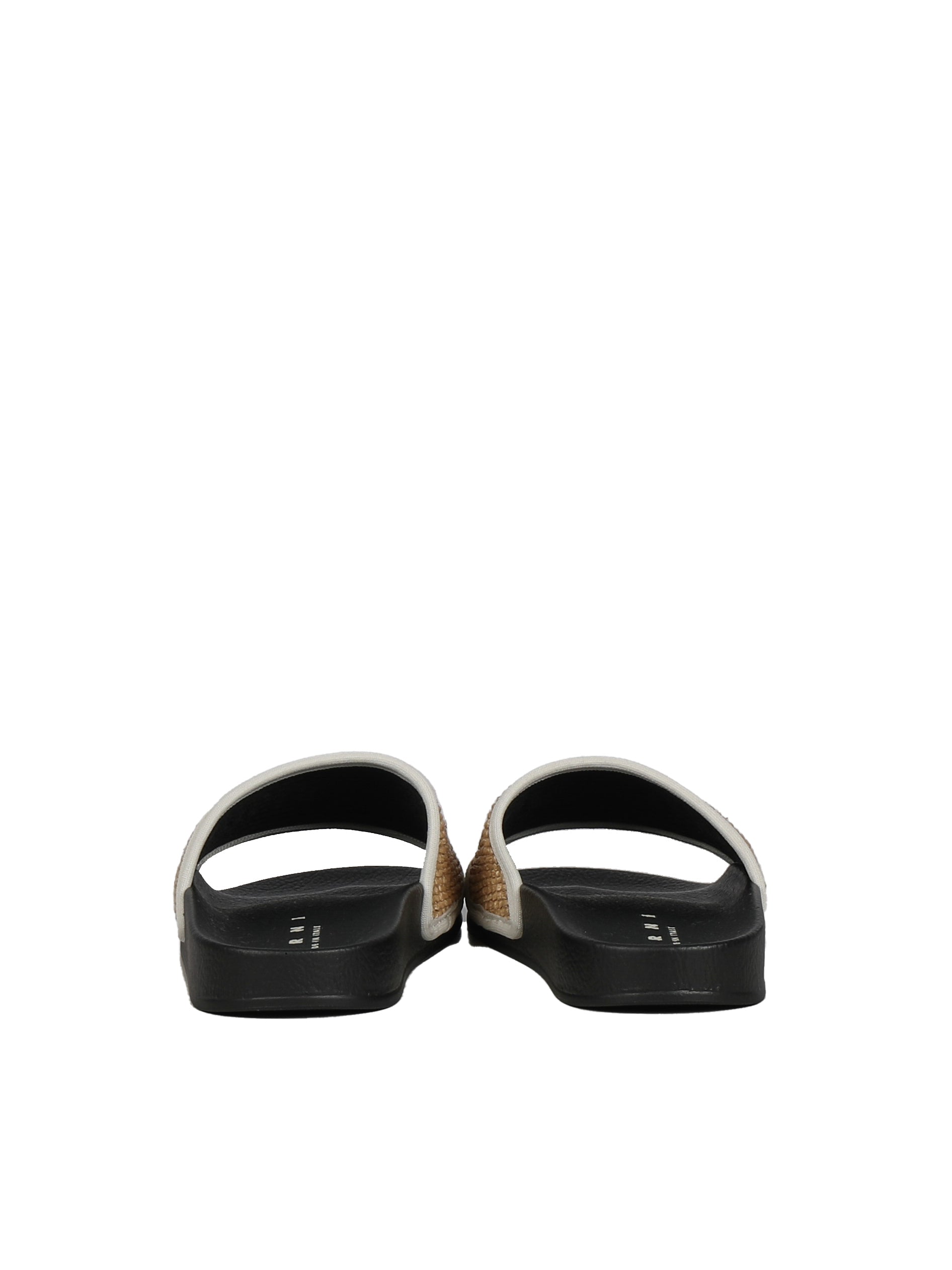 Marni Sandals Beige Cotton