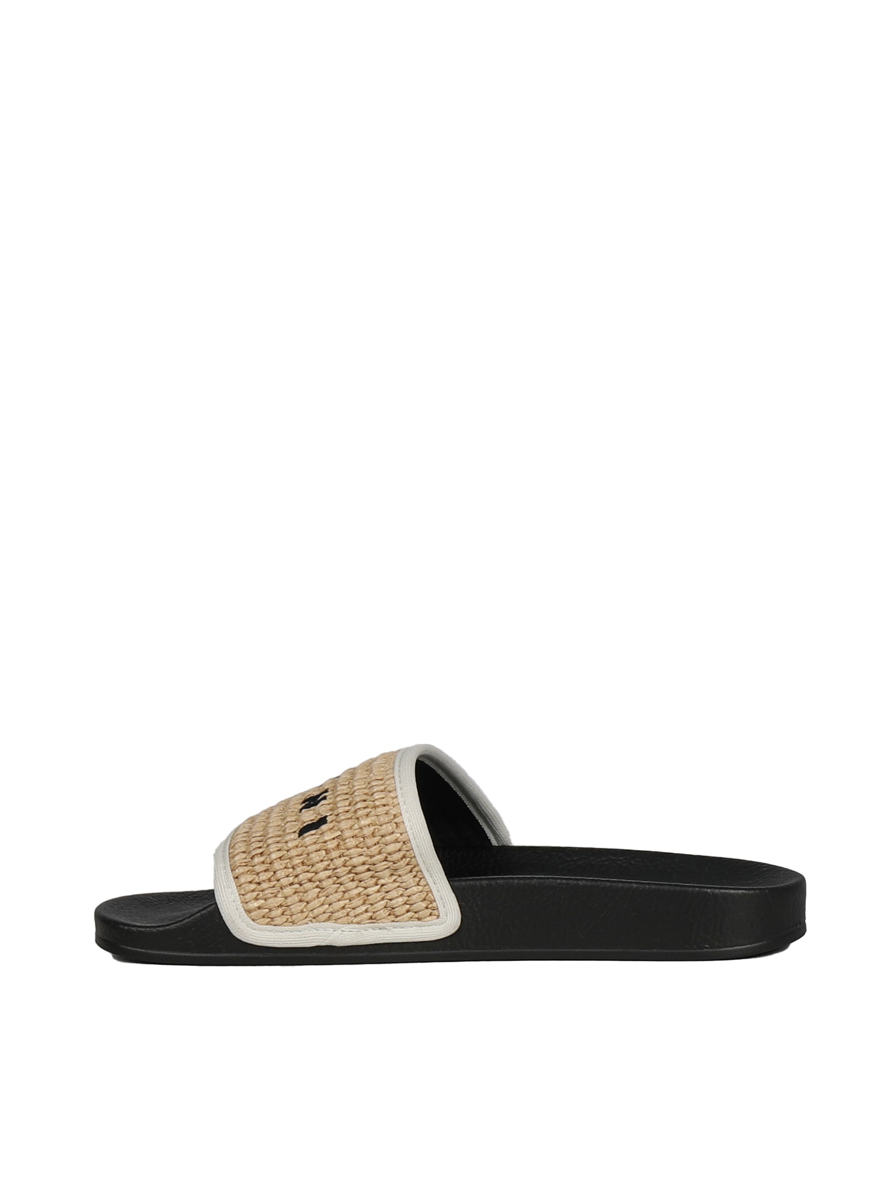 Marni Sandals Beige Cotton