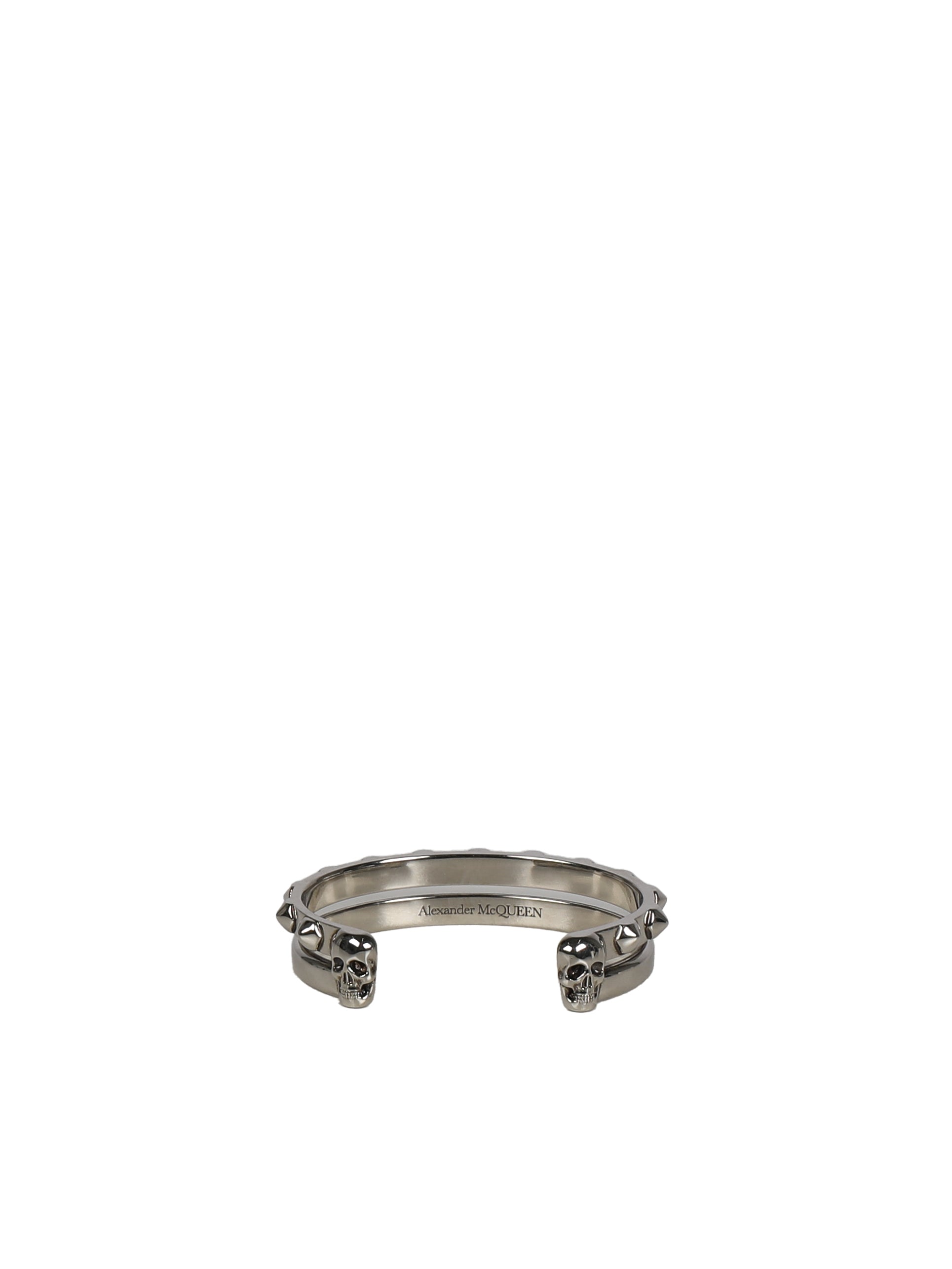 Alexander Mcqueen Bijoux Mcq0911sil.v.b Antil Brass