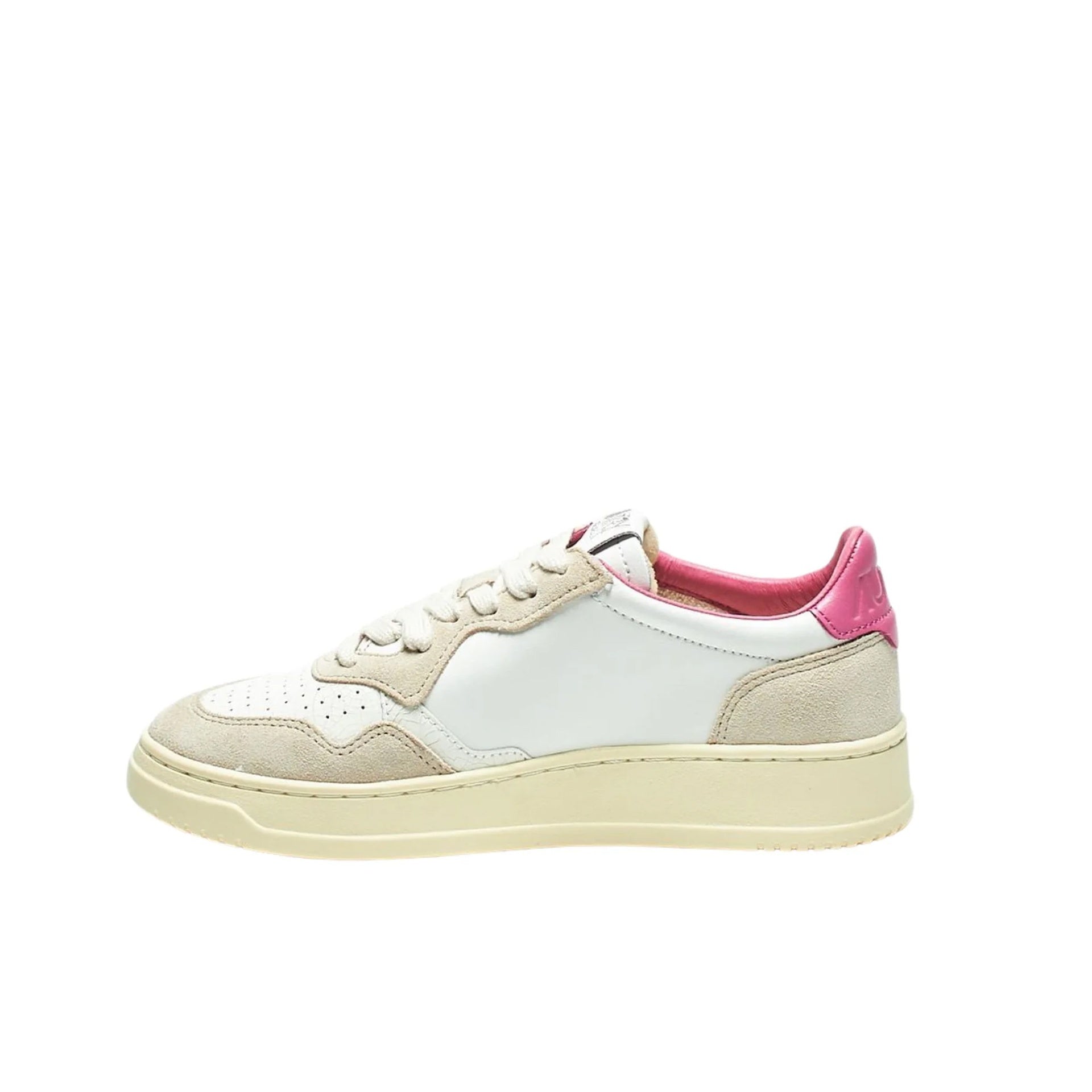 Autry Medalist Leather Sneakers White
