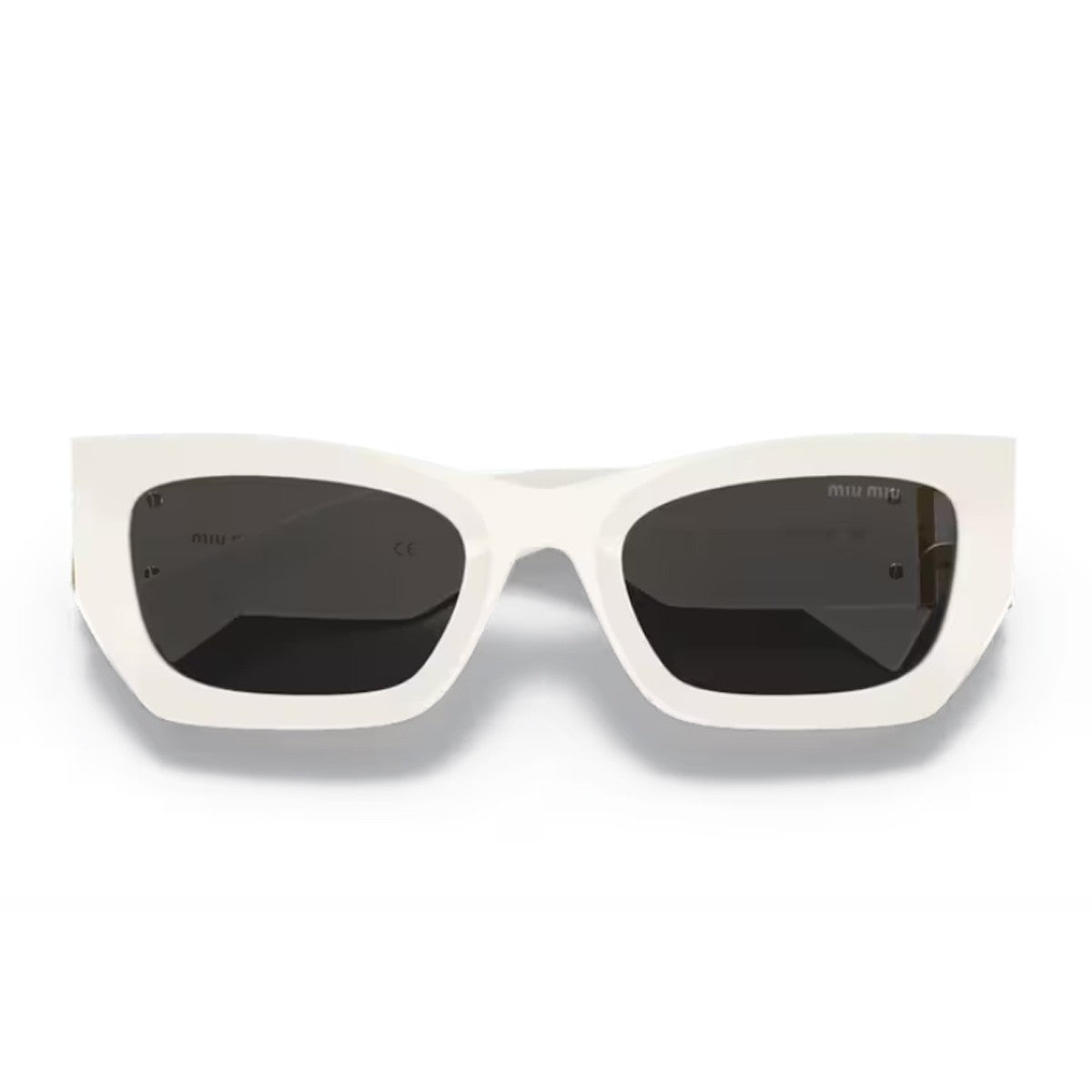 Miu 0mu 09ws Glimpse White Acetato Sunglasses