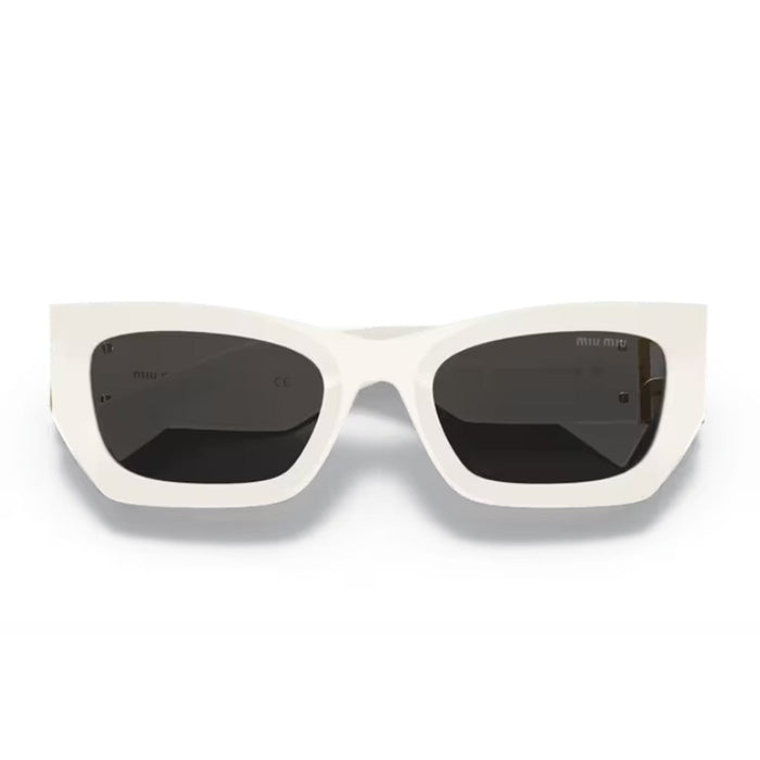 Miu 0mu 09ws Glimpse White Acetato Sunglasses