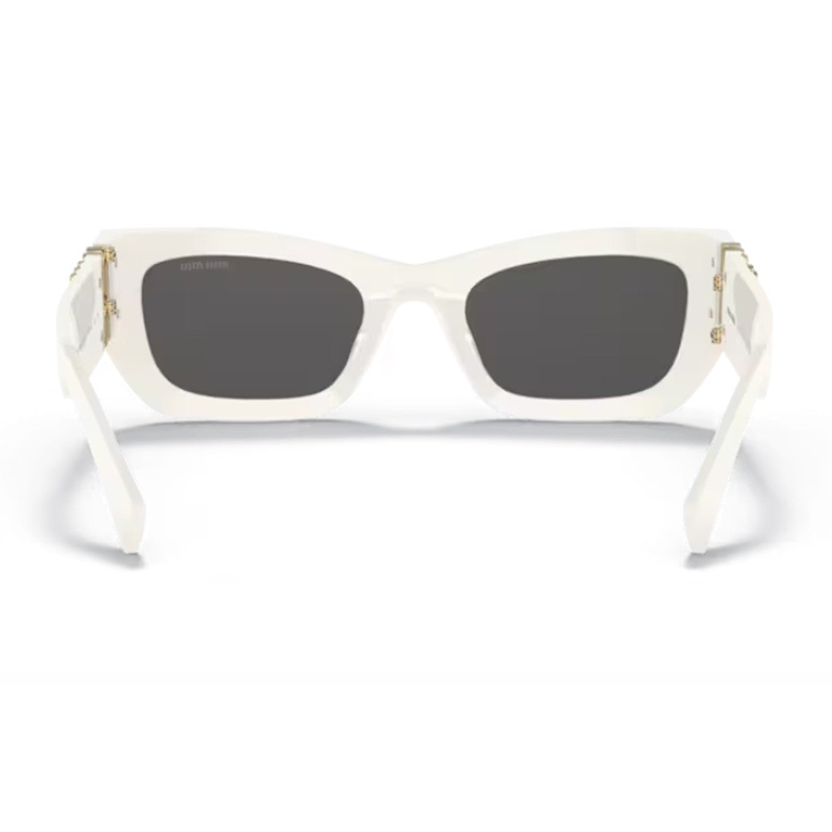 Miu 0mu 09ws Glimpse White Acetato Sunglasses