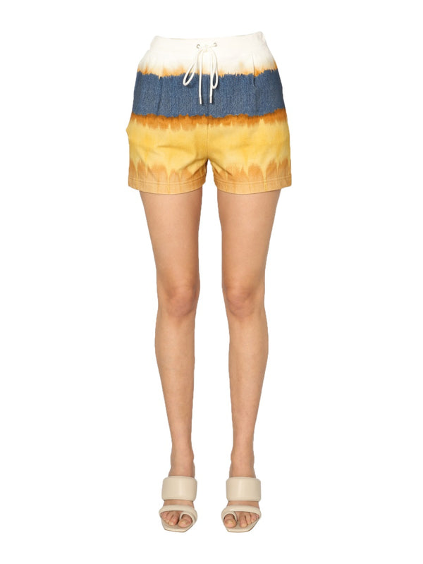 Cotton Shorts Yellow