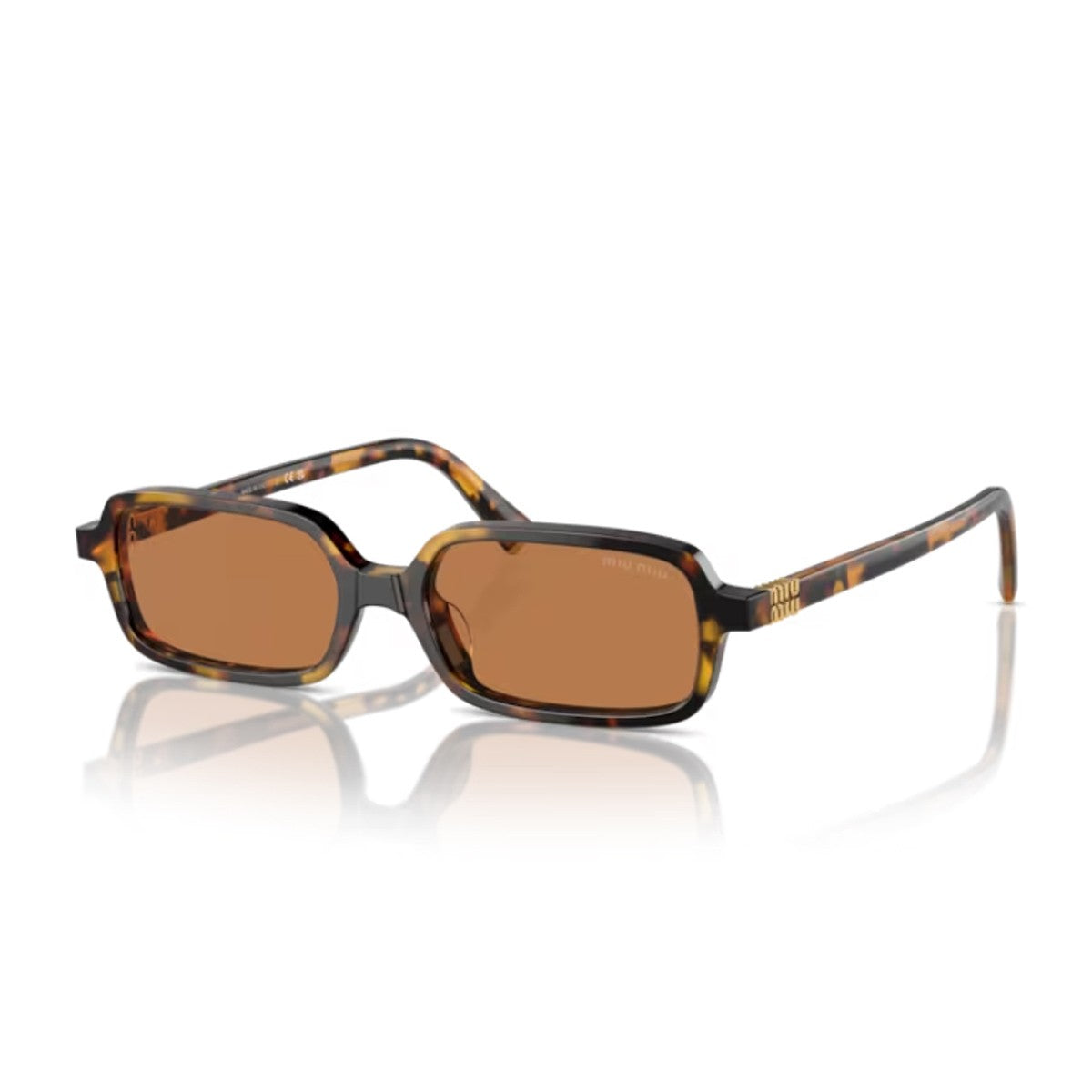 Miu 0mu 11zs Regard Havana Acetato Sunglasses