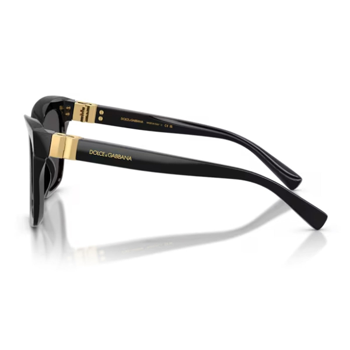 Dolce & Gabbana Dg4498 Dg Hinge Black Acetato Sunglasses