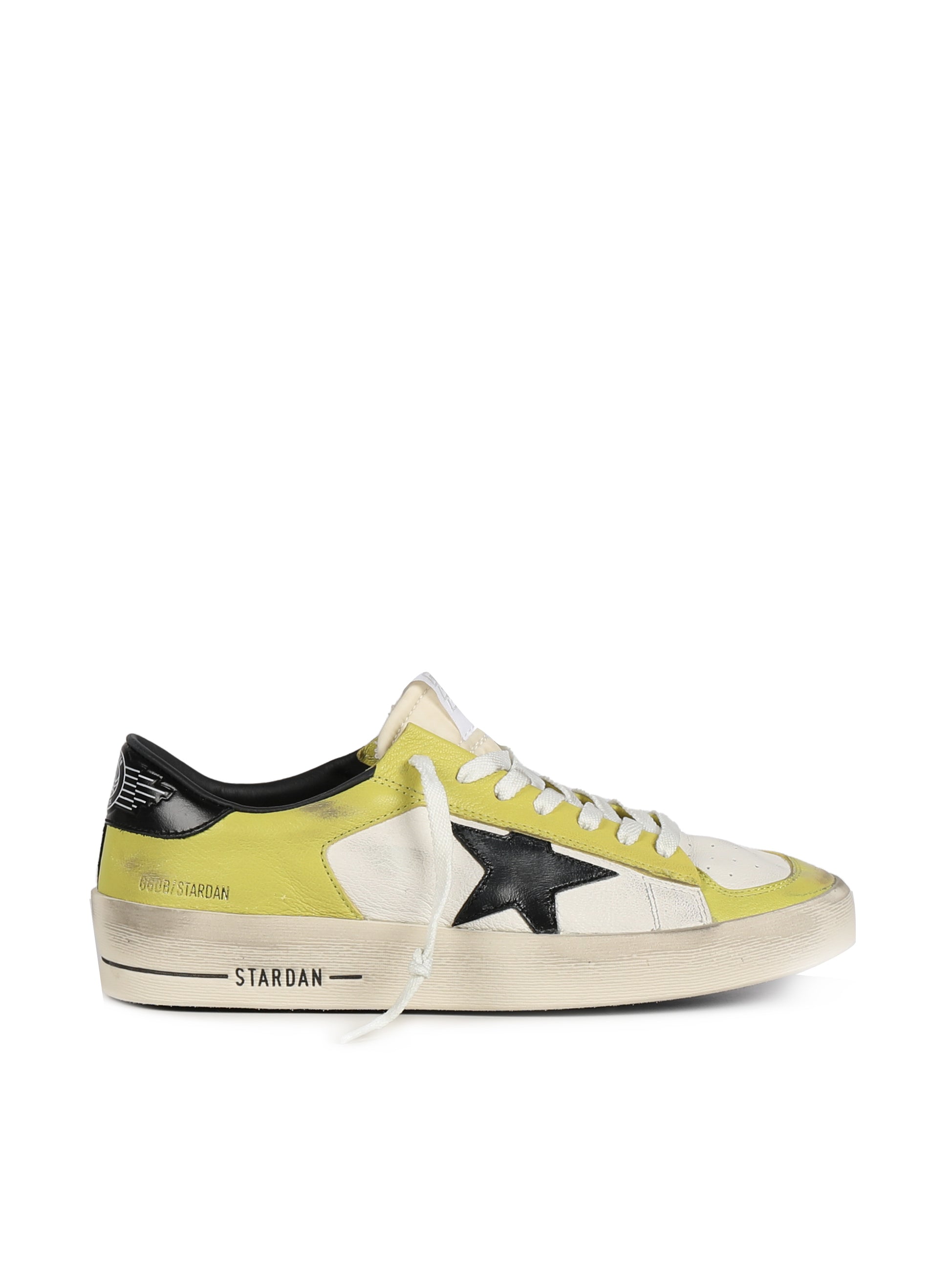 Golden Goose Sneakers Yellow/black Leather