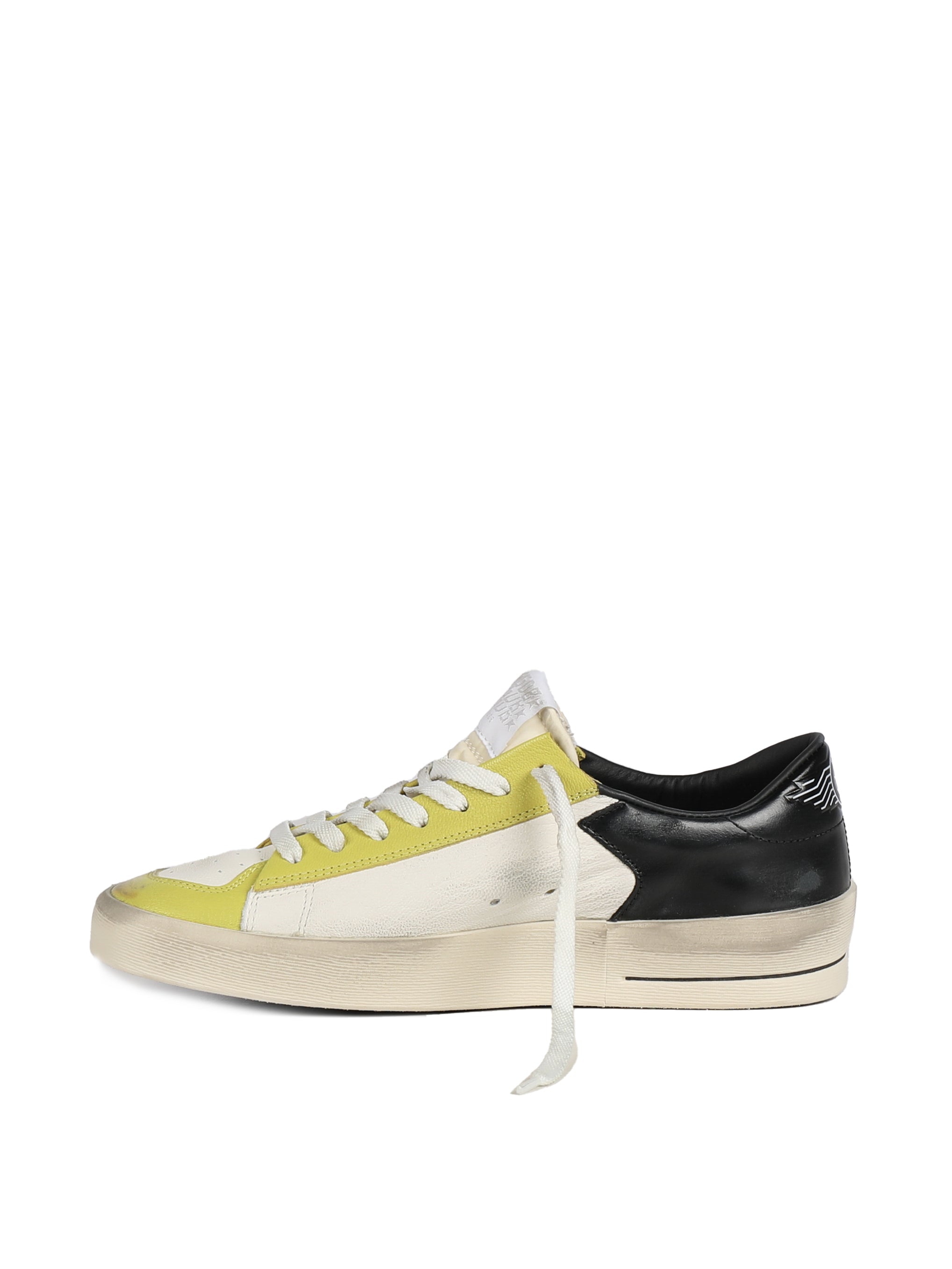 Golden Goose Sneakers Yellow/black Leather