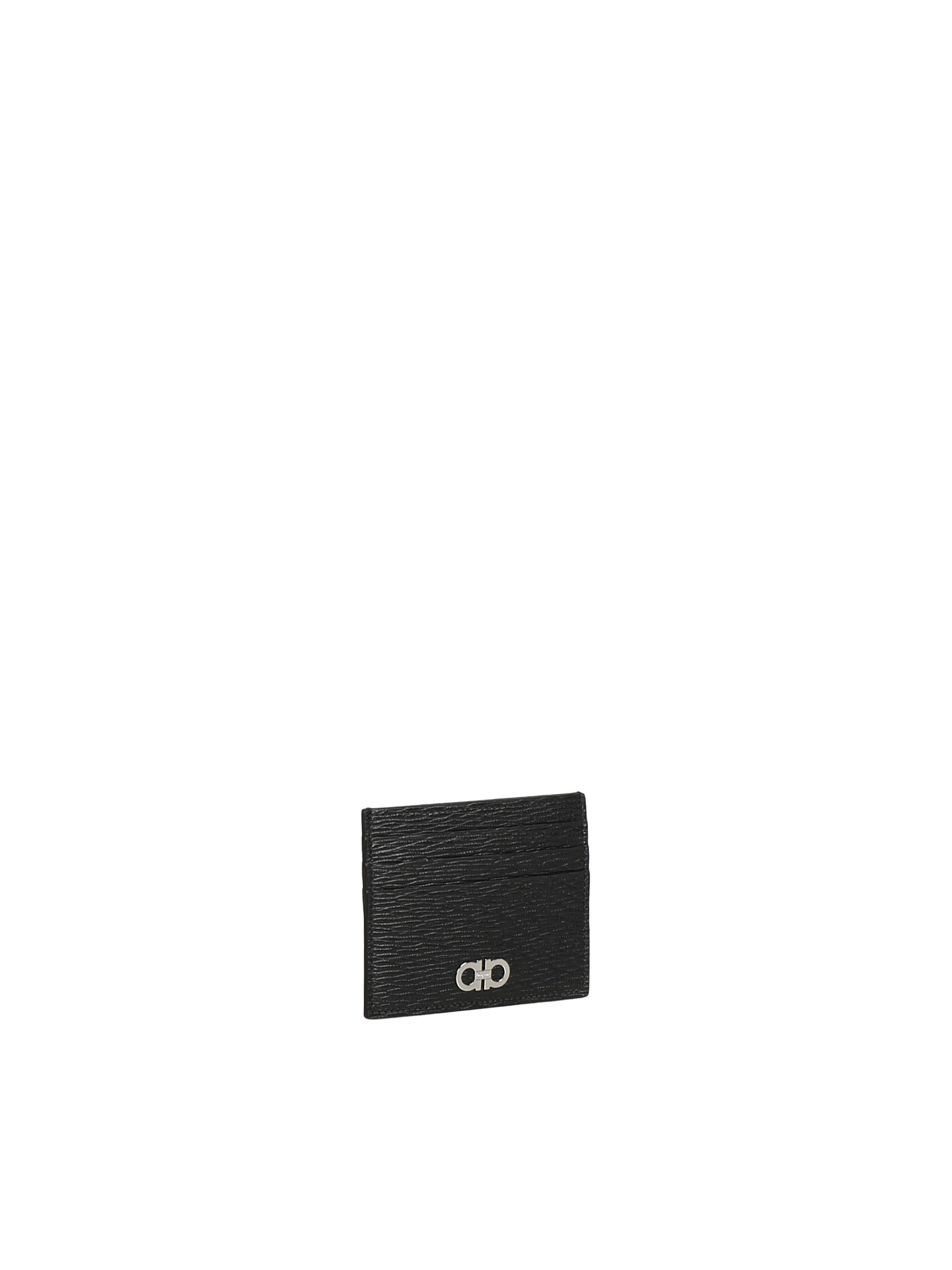Ferragamo Wallets Black Calfskin
