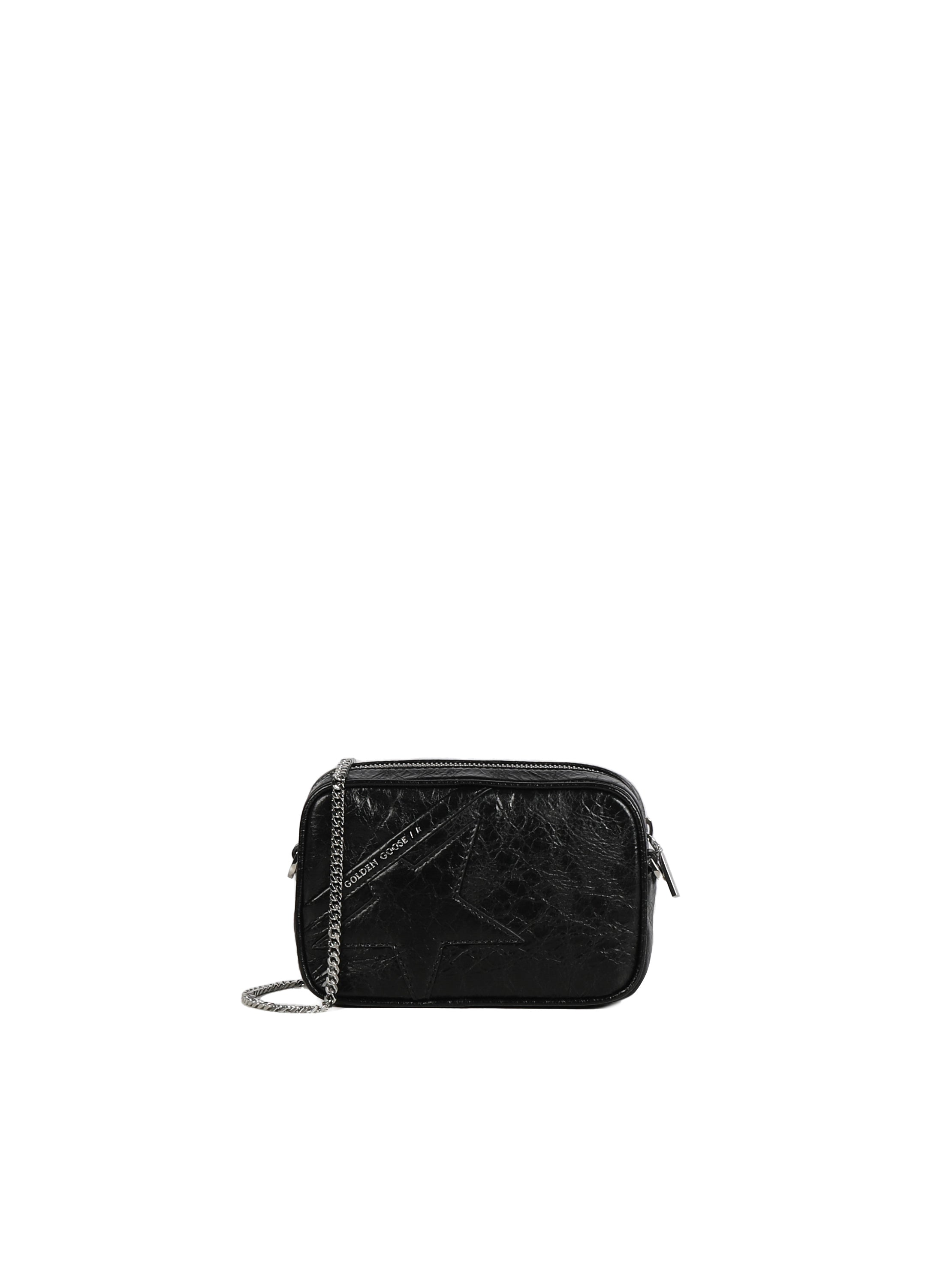 Golden Goose Bags Black Sheepskin