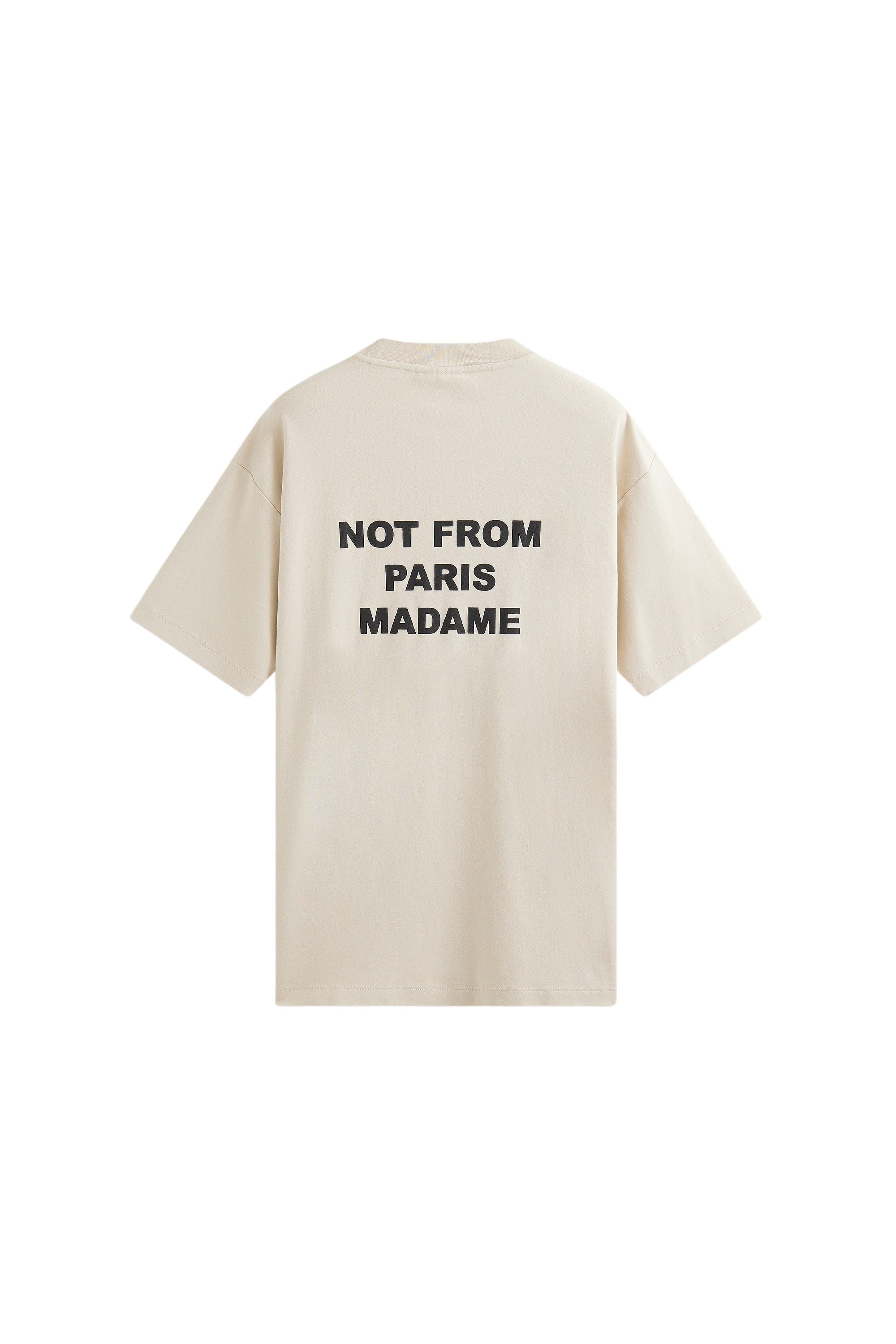 Bold Slogan T-Shirt Brown Cotton Tshirt