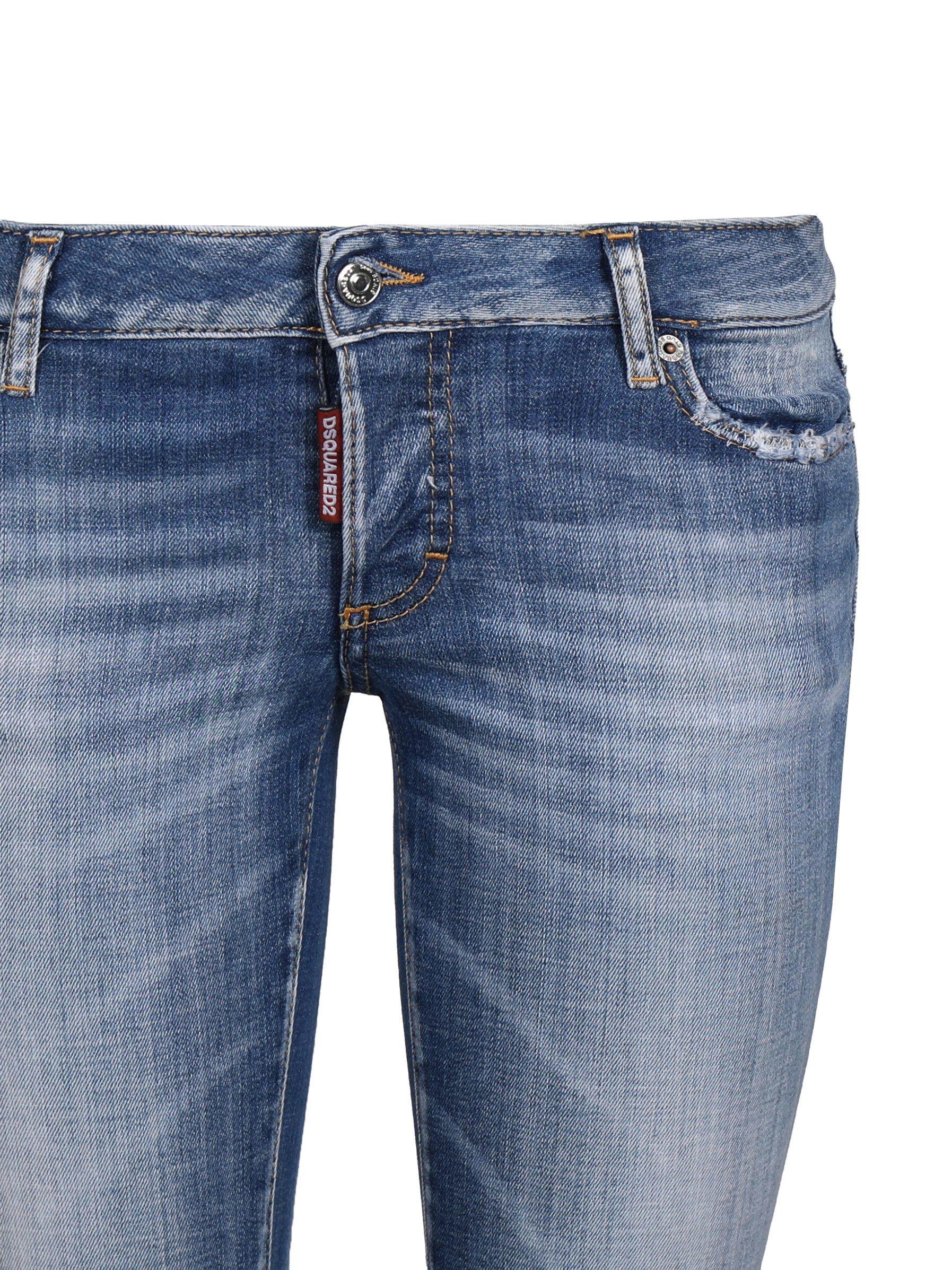 Dsquared2 Jeans Blue Navy Cotton