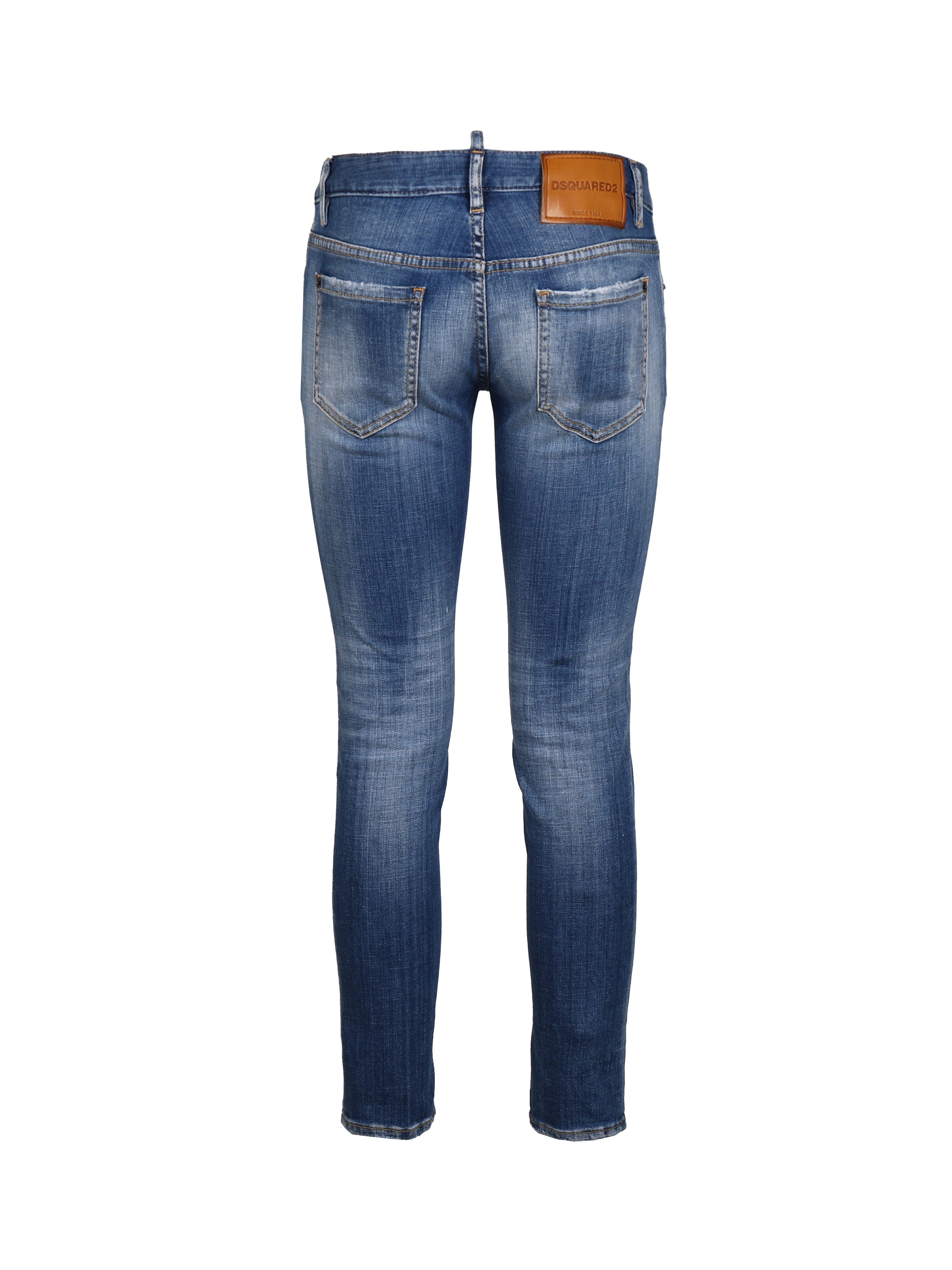 Dsquared2 Jeans Blue Navy Cotton