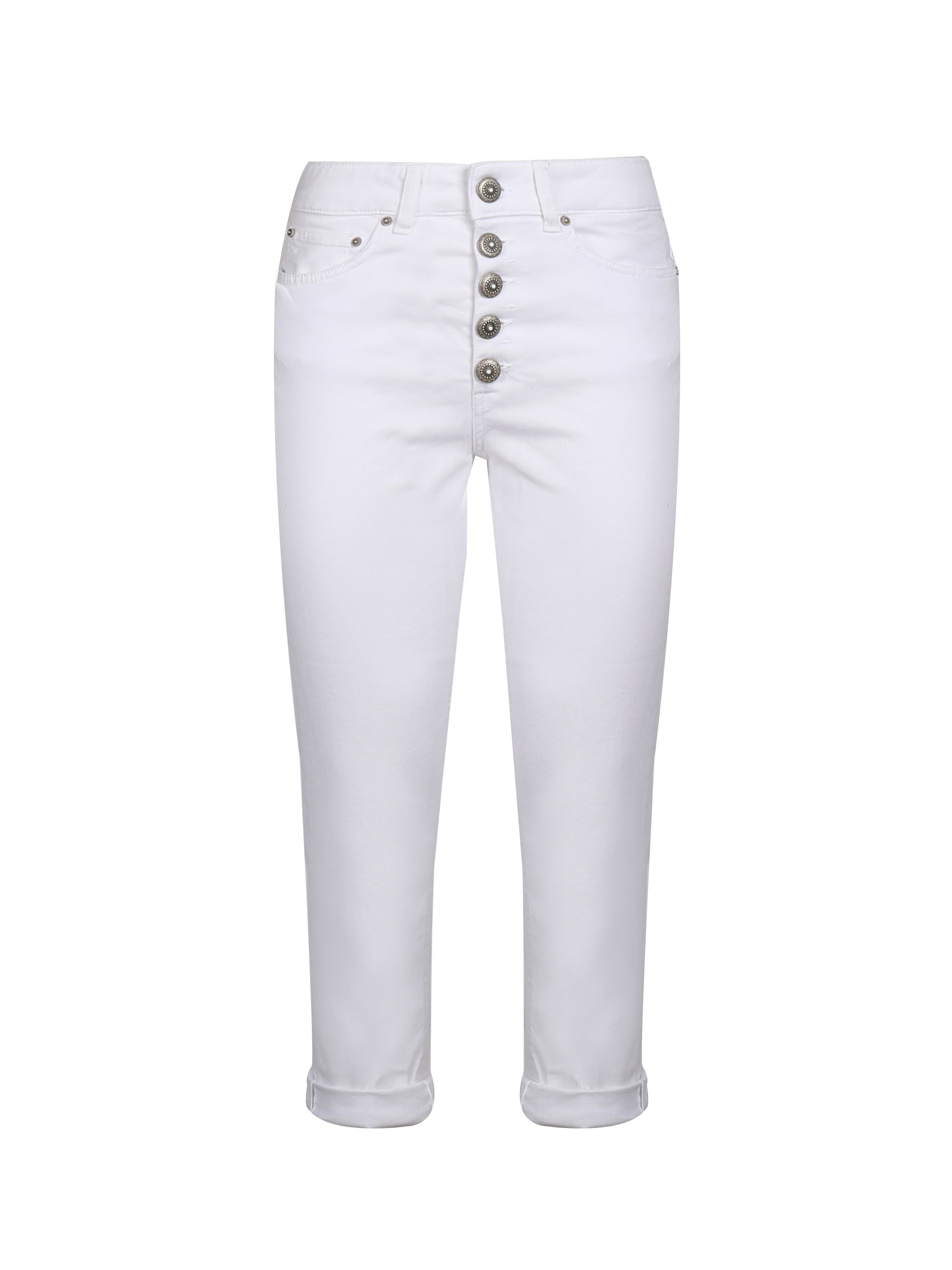 Dondup Jeans White Cotton