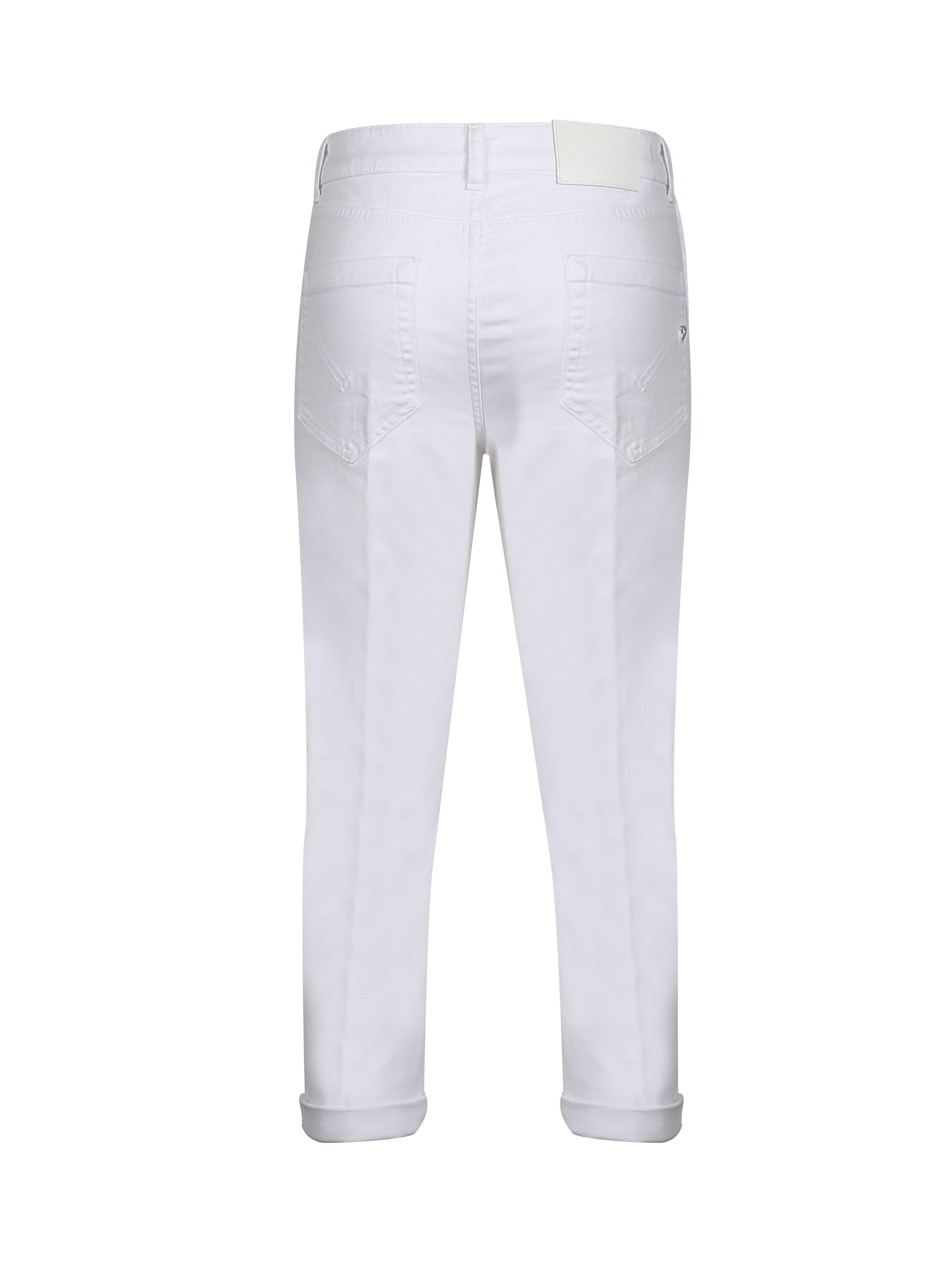 Dondup Jeans White Cotton
