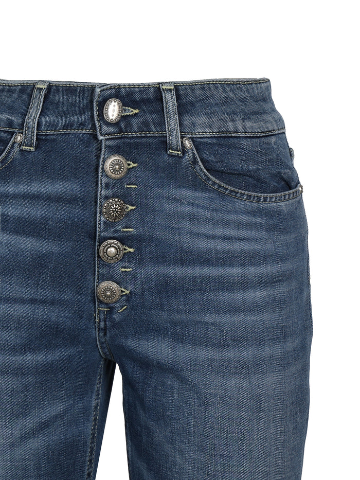 Dondup Jeans Blue Cotton
