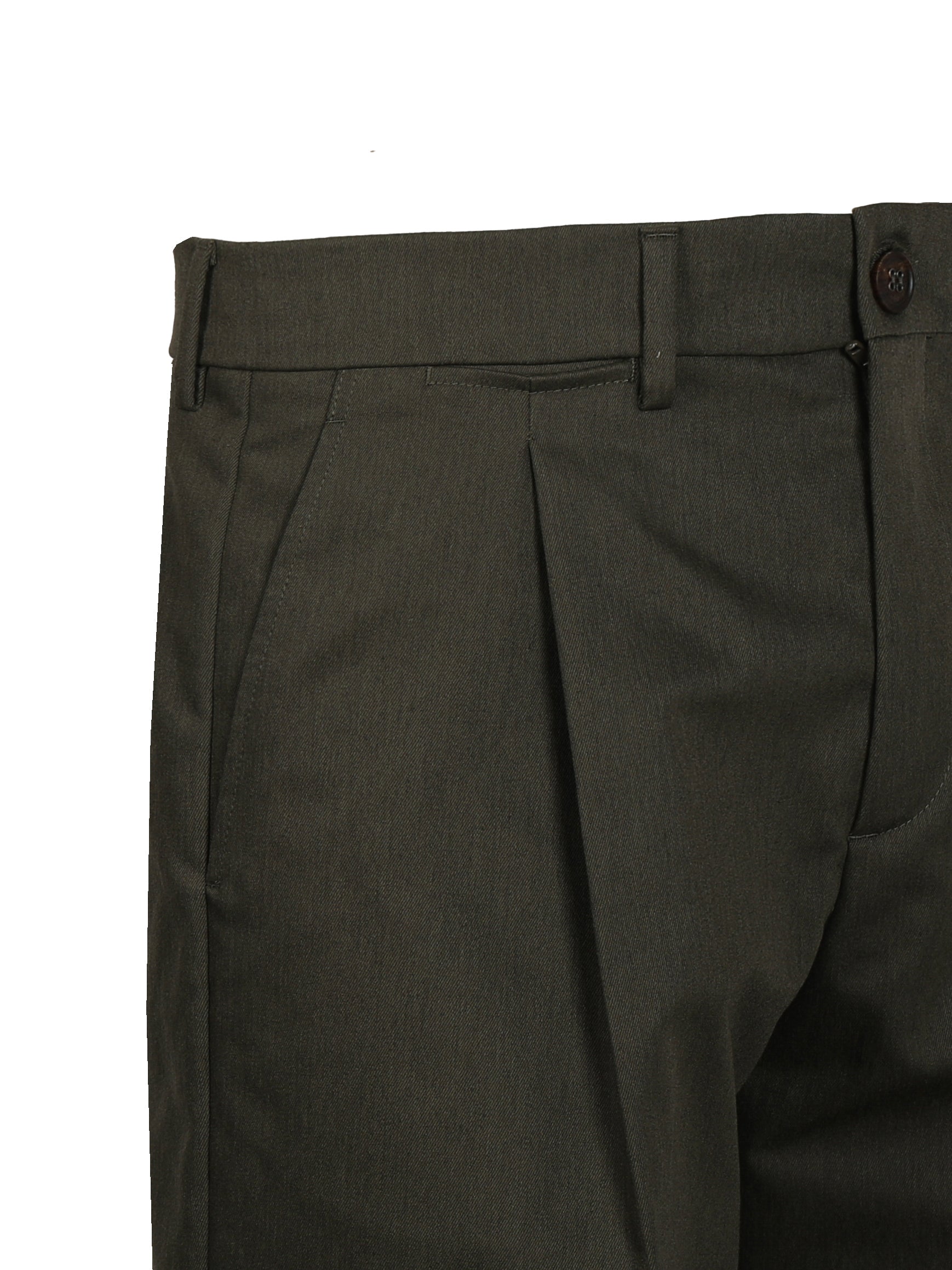 Golden Goose Shorts Ivy Green Cotton