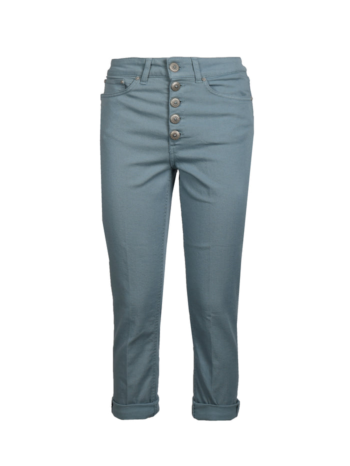 Dondup Jeans Light Blue Cotton