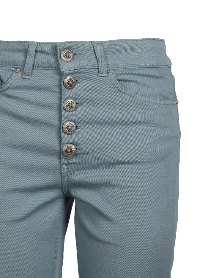 Dondup Jeans Light Blue Cotton