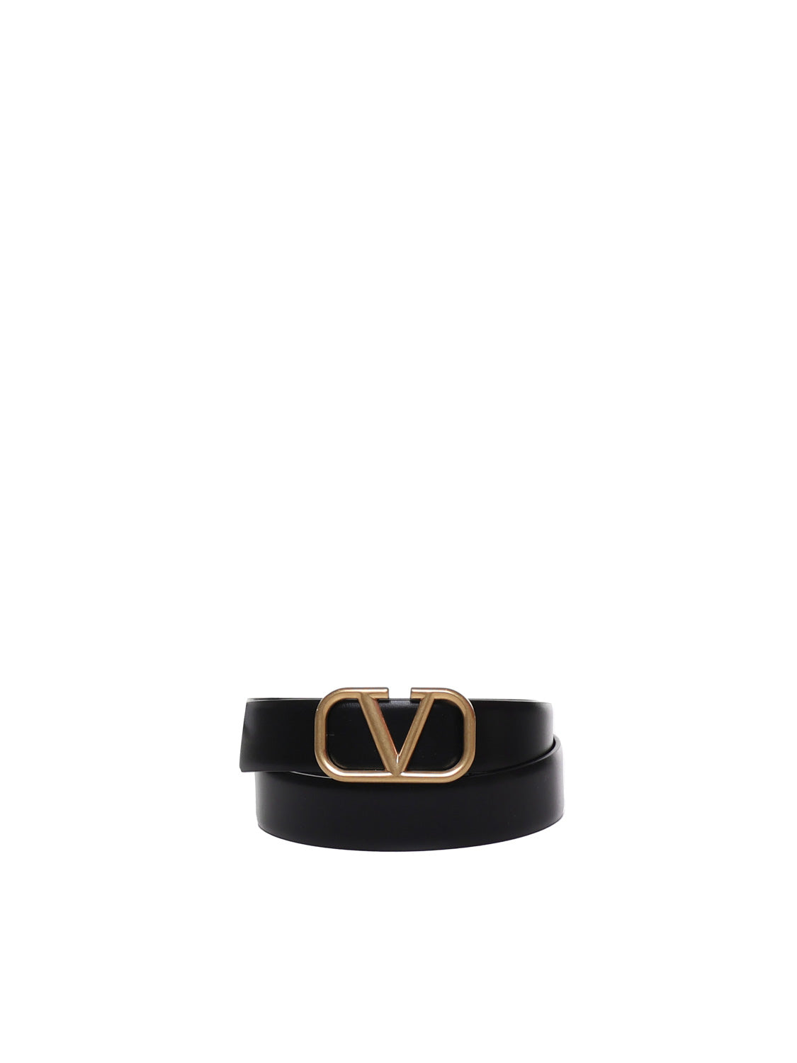 Valentino Garavani Belts Black Calfskin