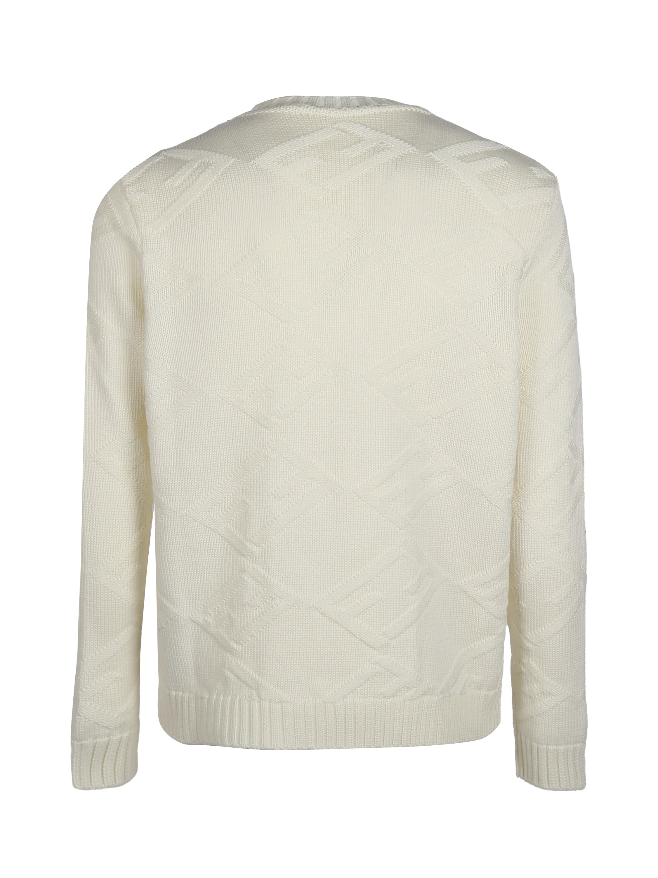 Fendi Sweaters White Wool