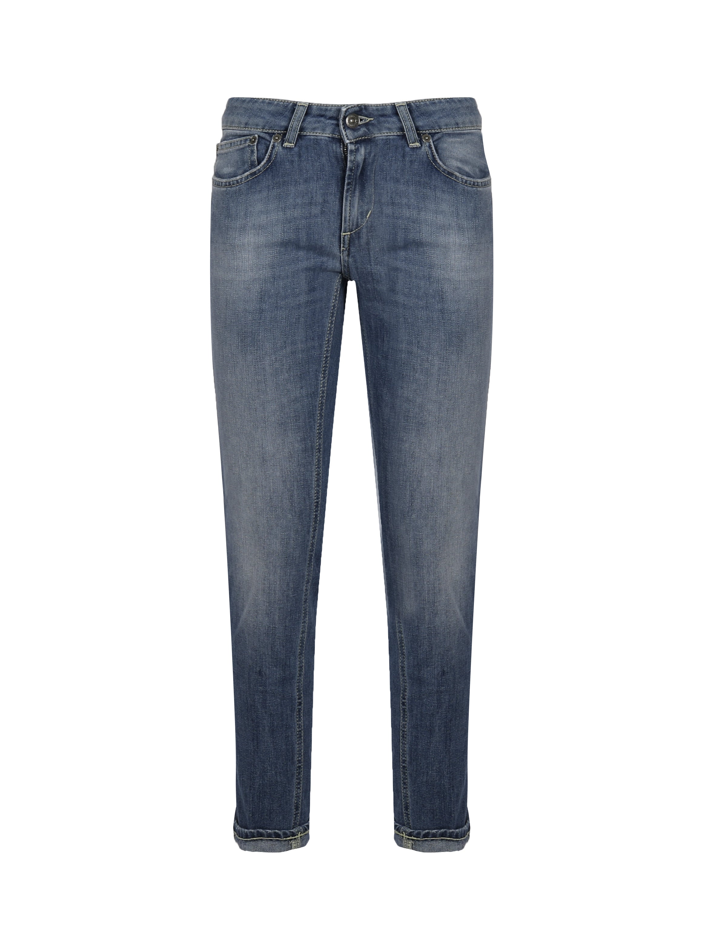 Dondup Jeans Blue Cotton
