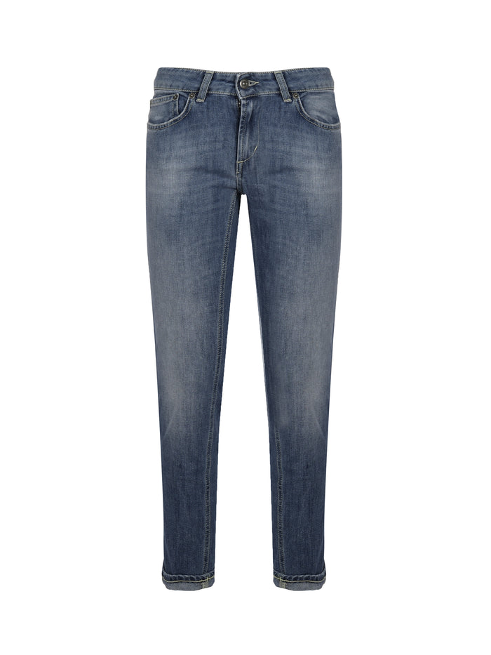 Dondup Jeans Blue Cotton