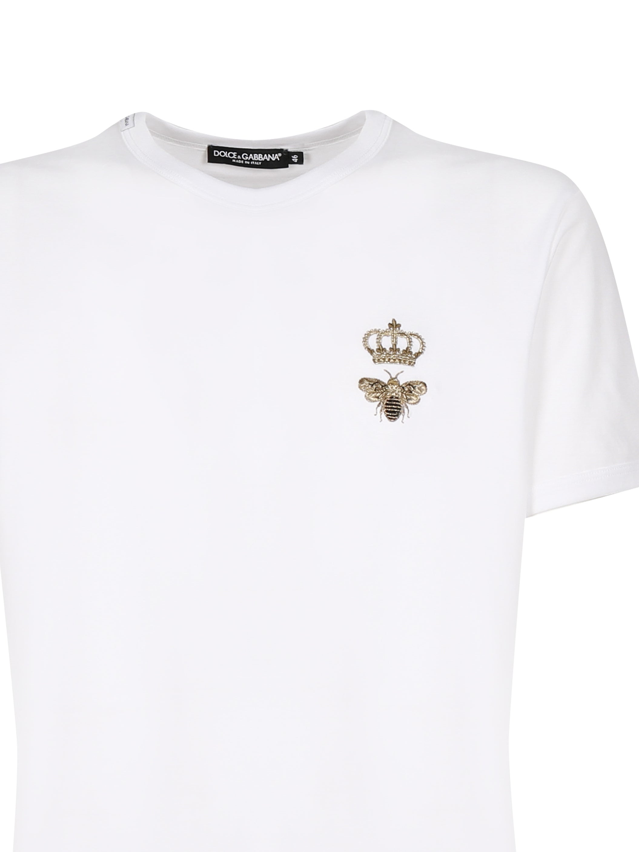 Dolce & Gabbana T-Shirts And Polos White Cotton