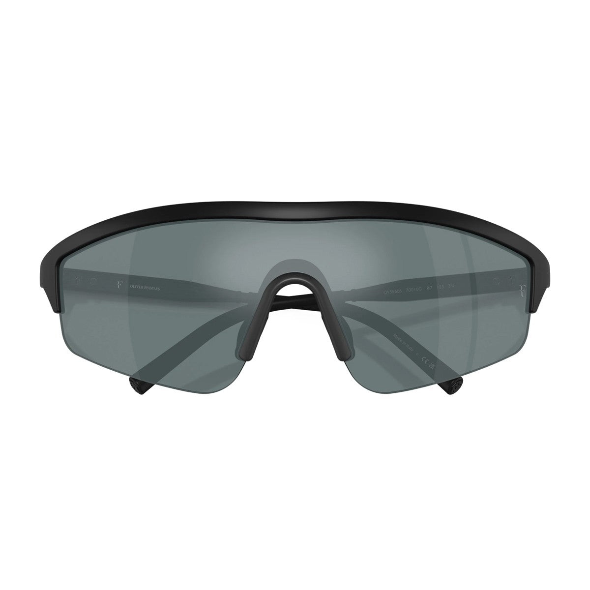 Oliver Peoples Ov5560s R-7 Collezione By Roger Federer Semi-matte Black Iniettato Sunglasses