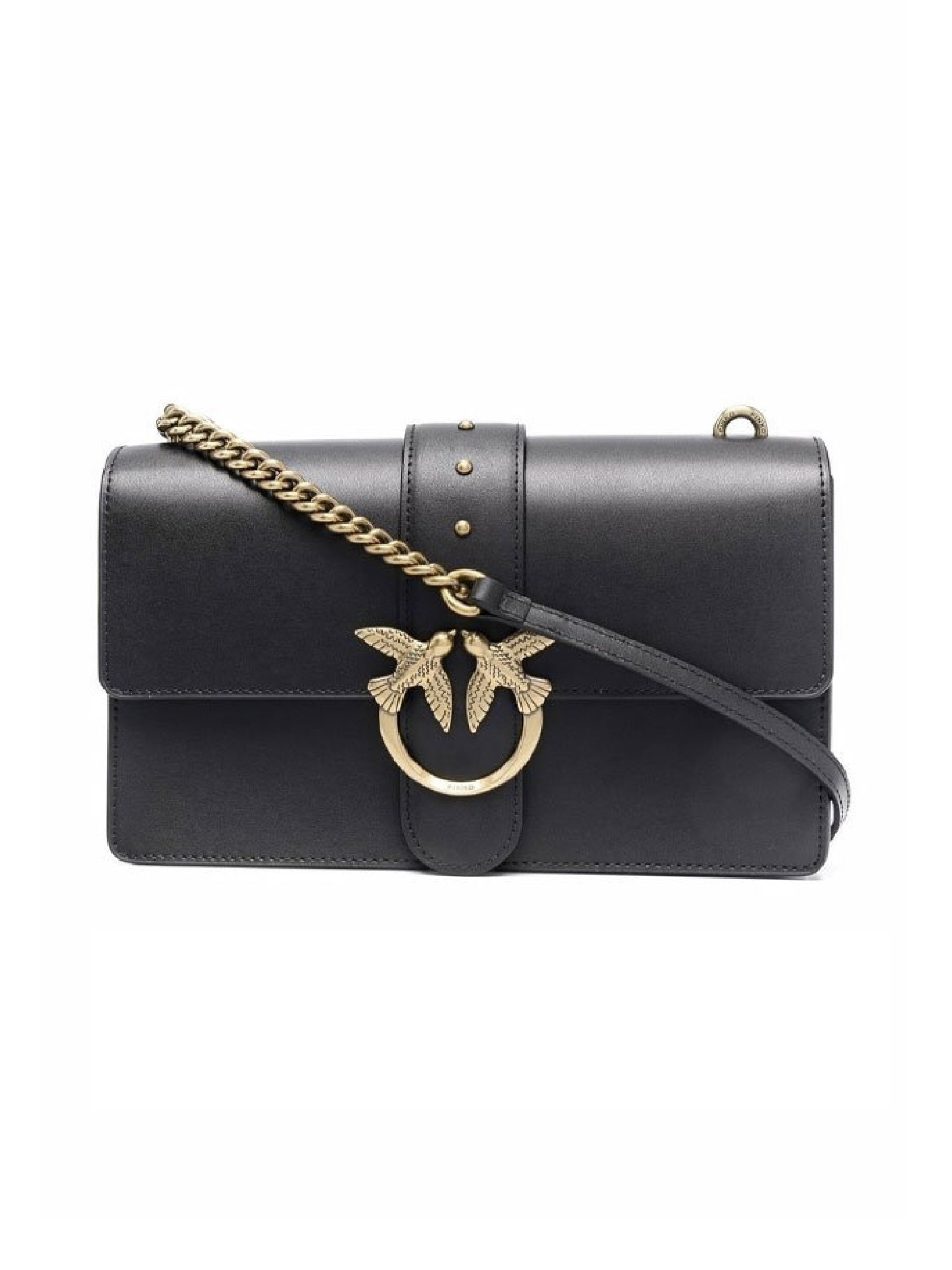 Love One Classic Cl Black Calf Leather Bag