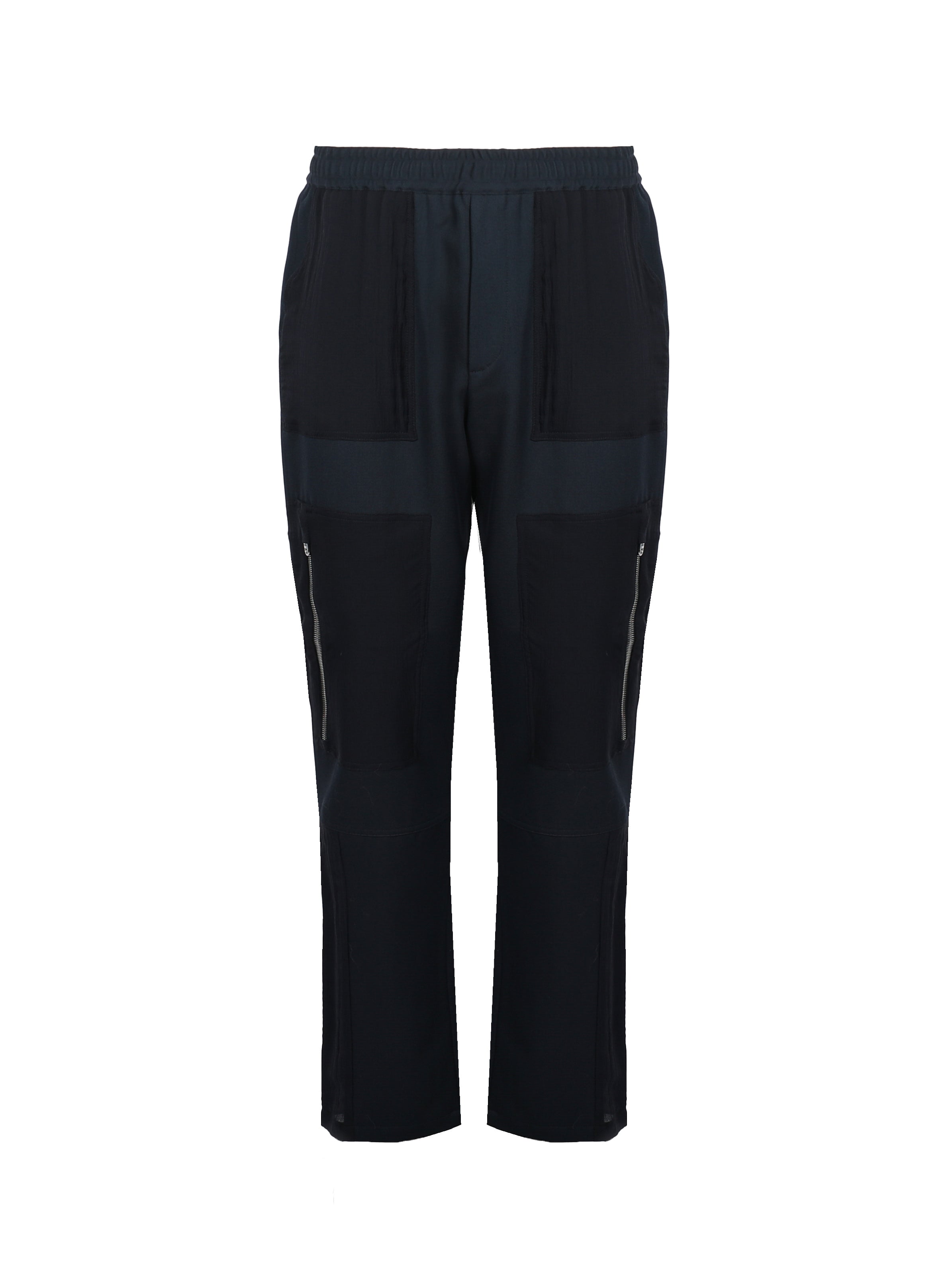 Fendi Rtw Blue Wool