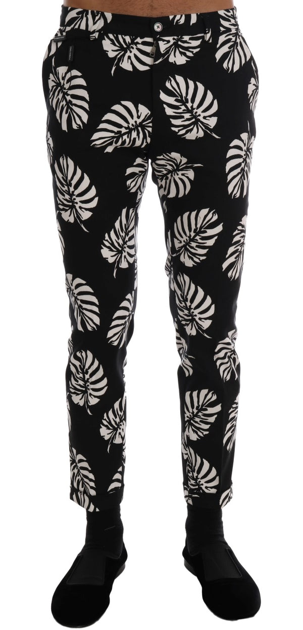 Dolce & Gabbana 97% Cotton trousers in black