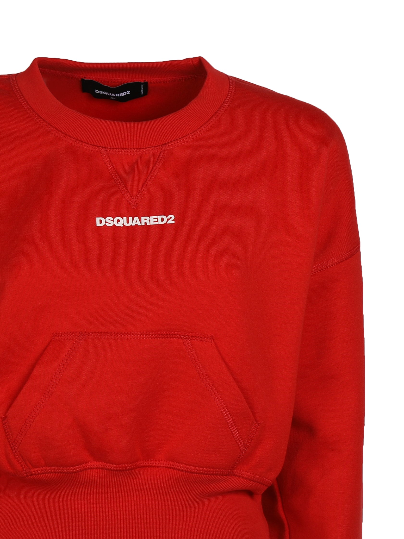 Dsquared2 Sweaters Red Cotton