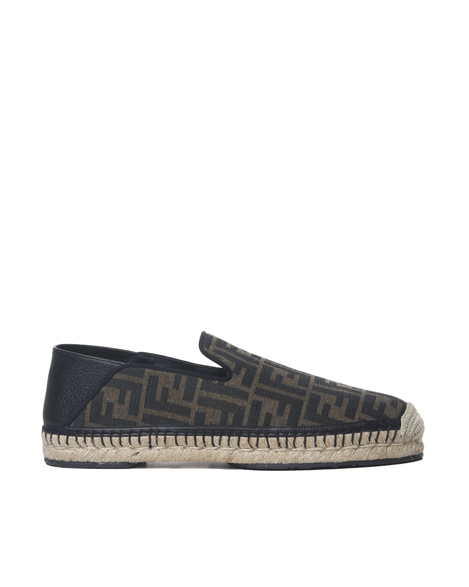 Fendi Flat Shoes Maya Nero Polyester