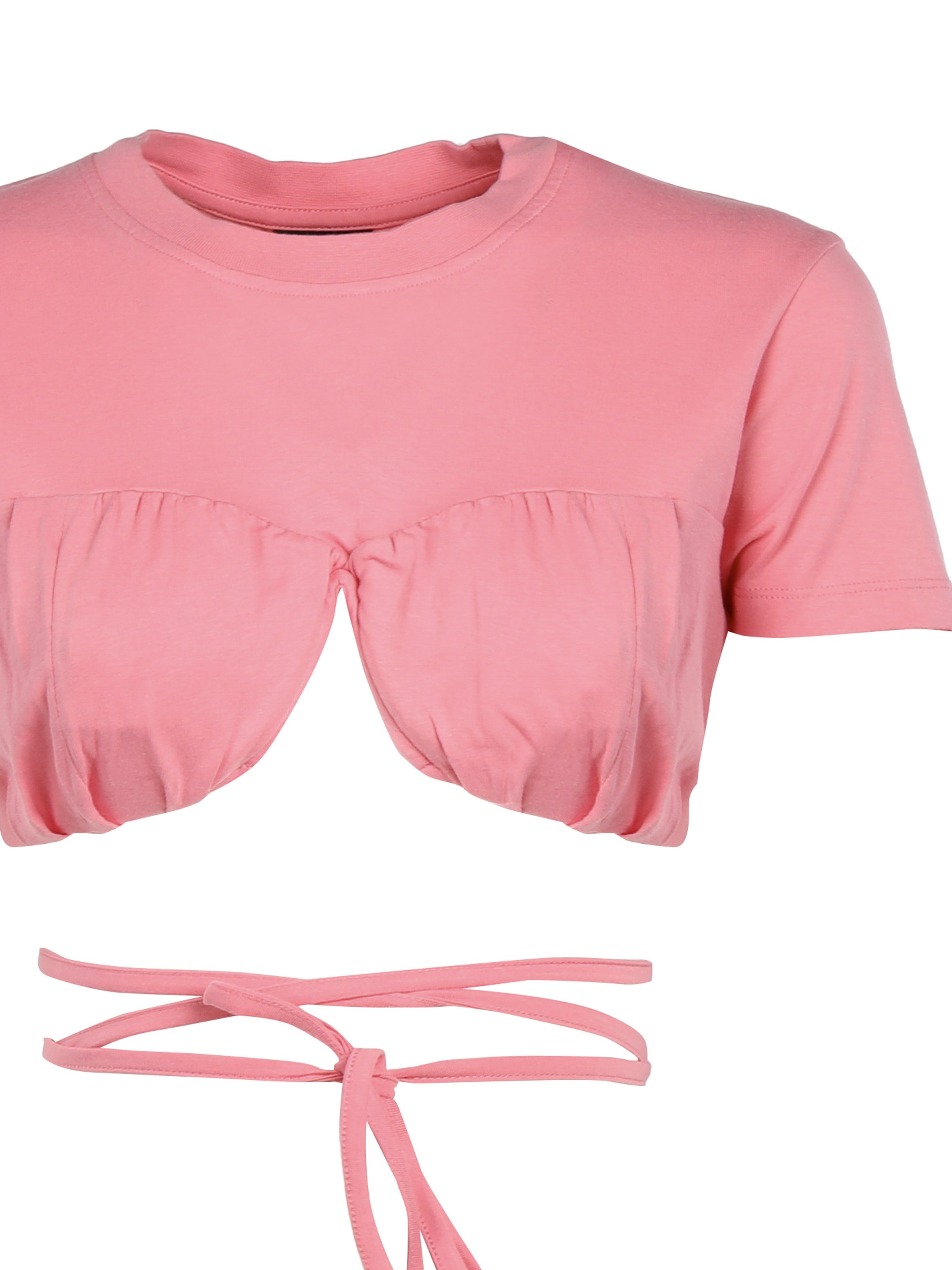 Jacquemus T-Shirts And Polos Dark Pink Cotton