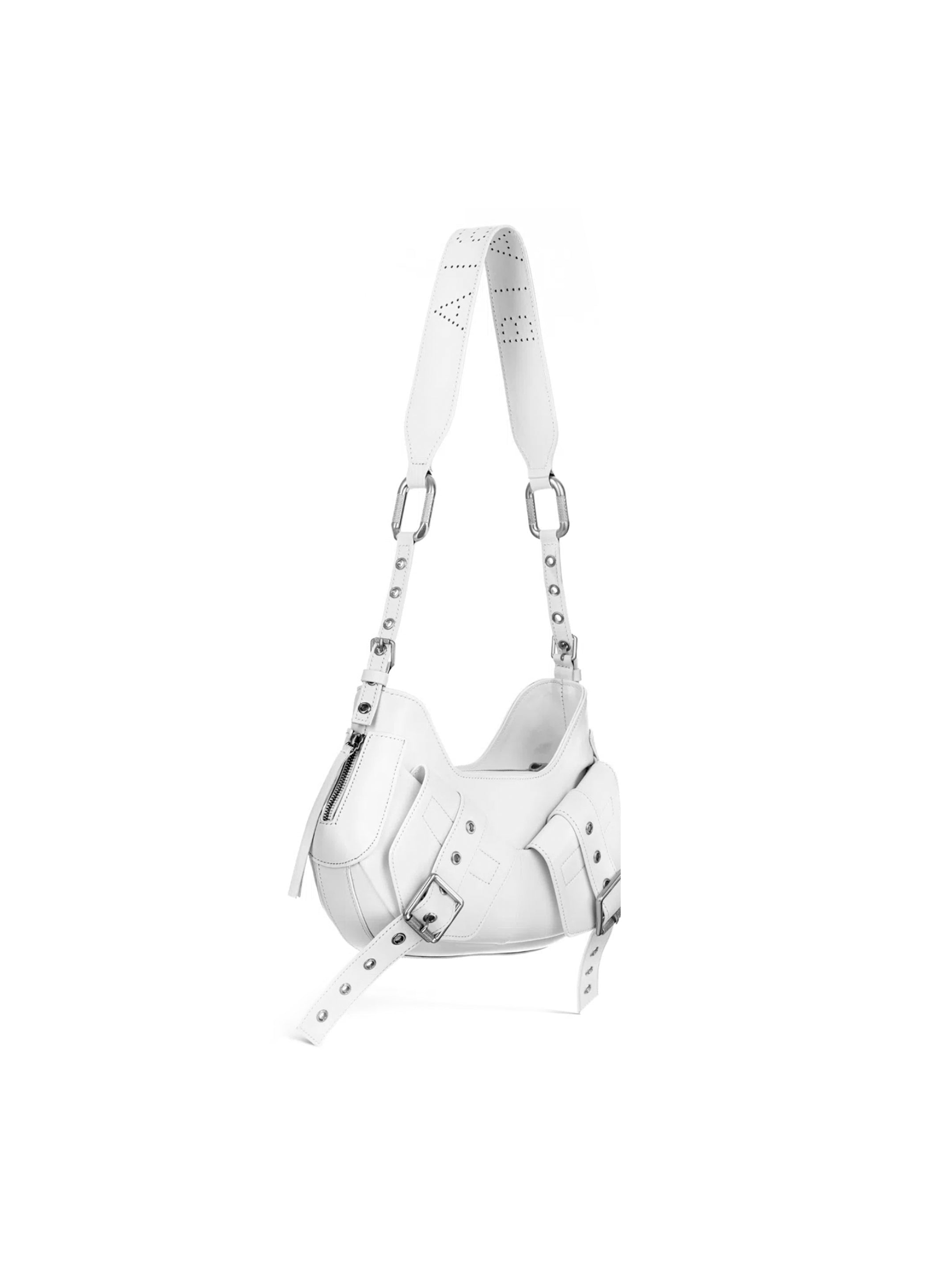 BIASIA Bags White Cowskin