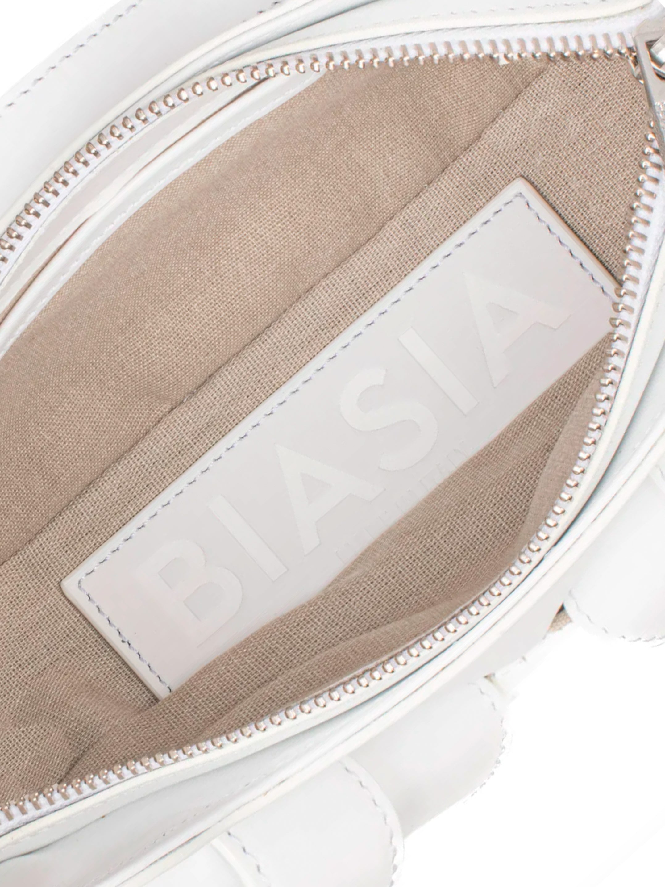 BIASIA Bags White Cowskin
