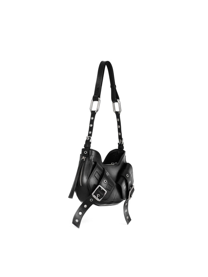 Biasia Bags Black Cowskin