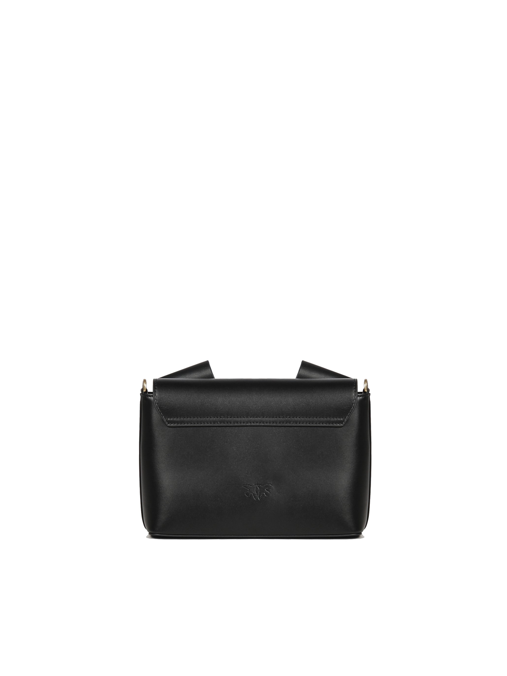 Pinko Bags Black-antique Gold Cowskin