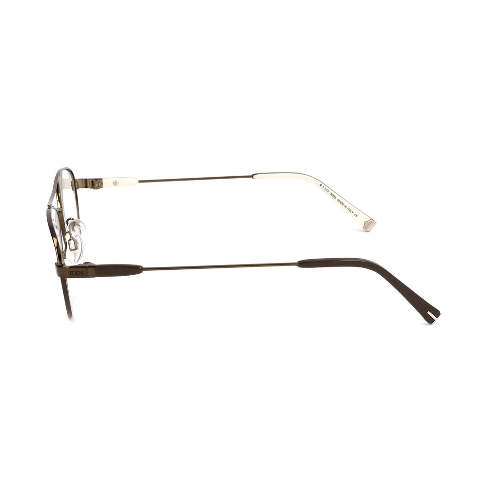 Tod's TOTO5006036AC Metal eyeglasses in bronze — view 3