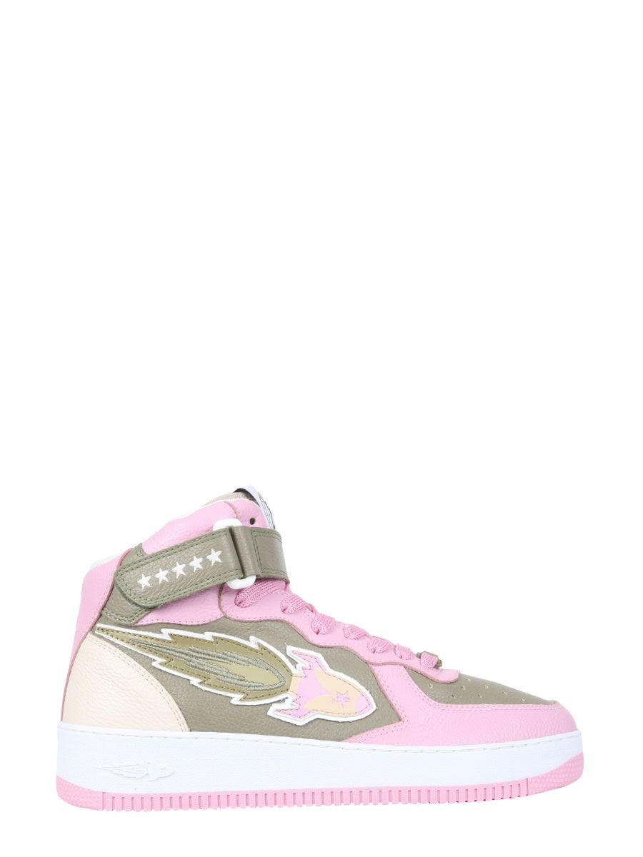Rocket Mid Sneakers Pink Light Thermoplastic Material Trainers