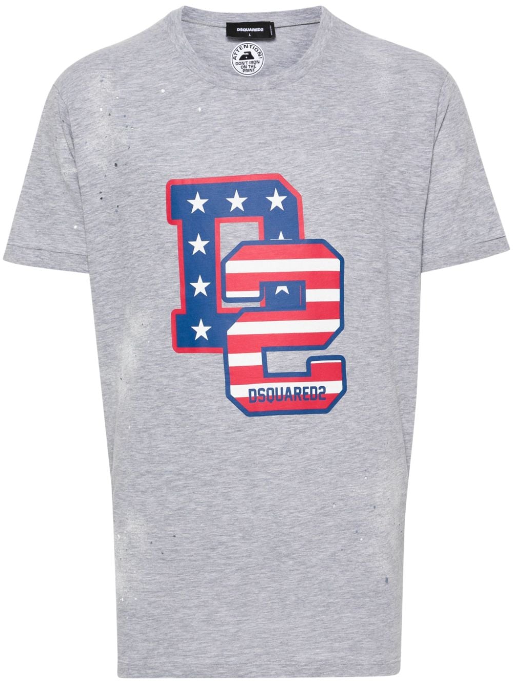 Muscle Fit Tee Grey Cotton | T-shirt